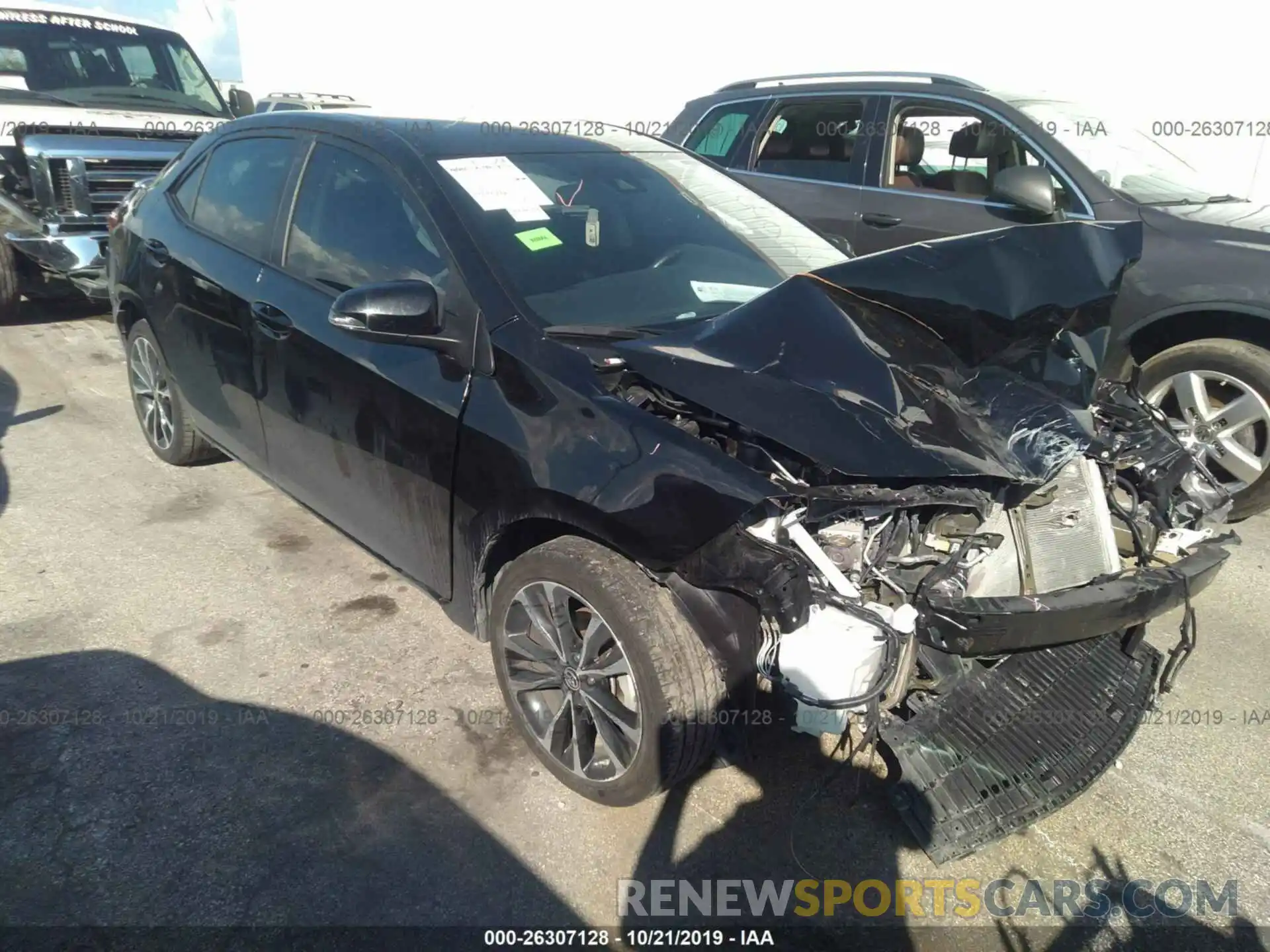 1 Photograph of a damaged car 5YFBURHE2KP890656 TOYOTA COROLLA 2019