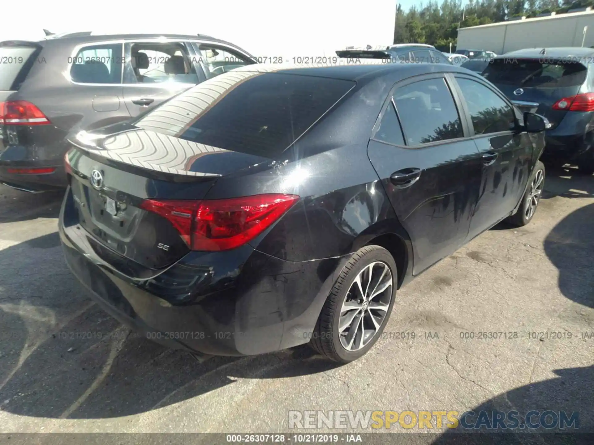 4 Фотография поврежденного автомобиля 5YFBURHE2KP890656 TOYOTA COROLLA 2019