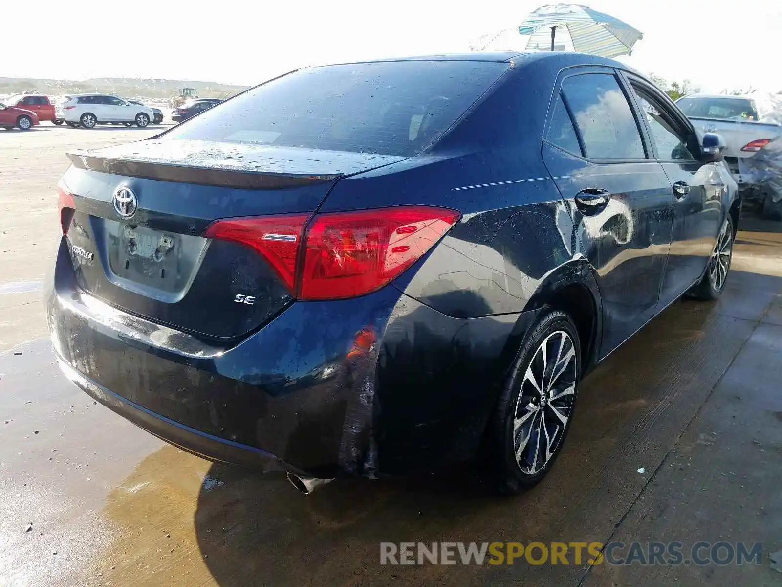 4 Photograph of a damaged car 5YFBURHE2KP890740 TOYOTA COROLLA 2019