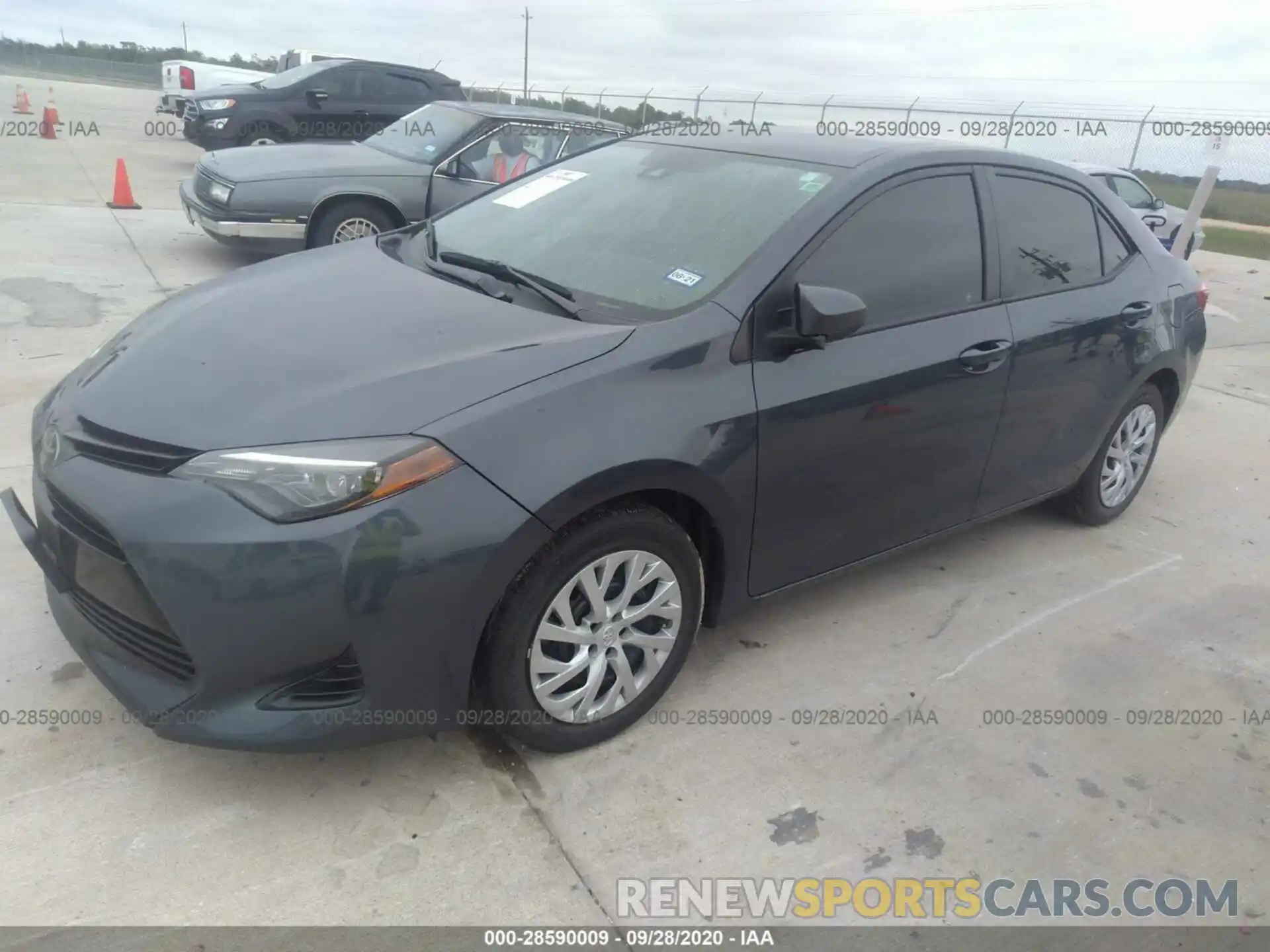 2 Photograph of a damaged car 5YFBURHE2KP890804 TOYOTA COROLLA 2019