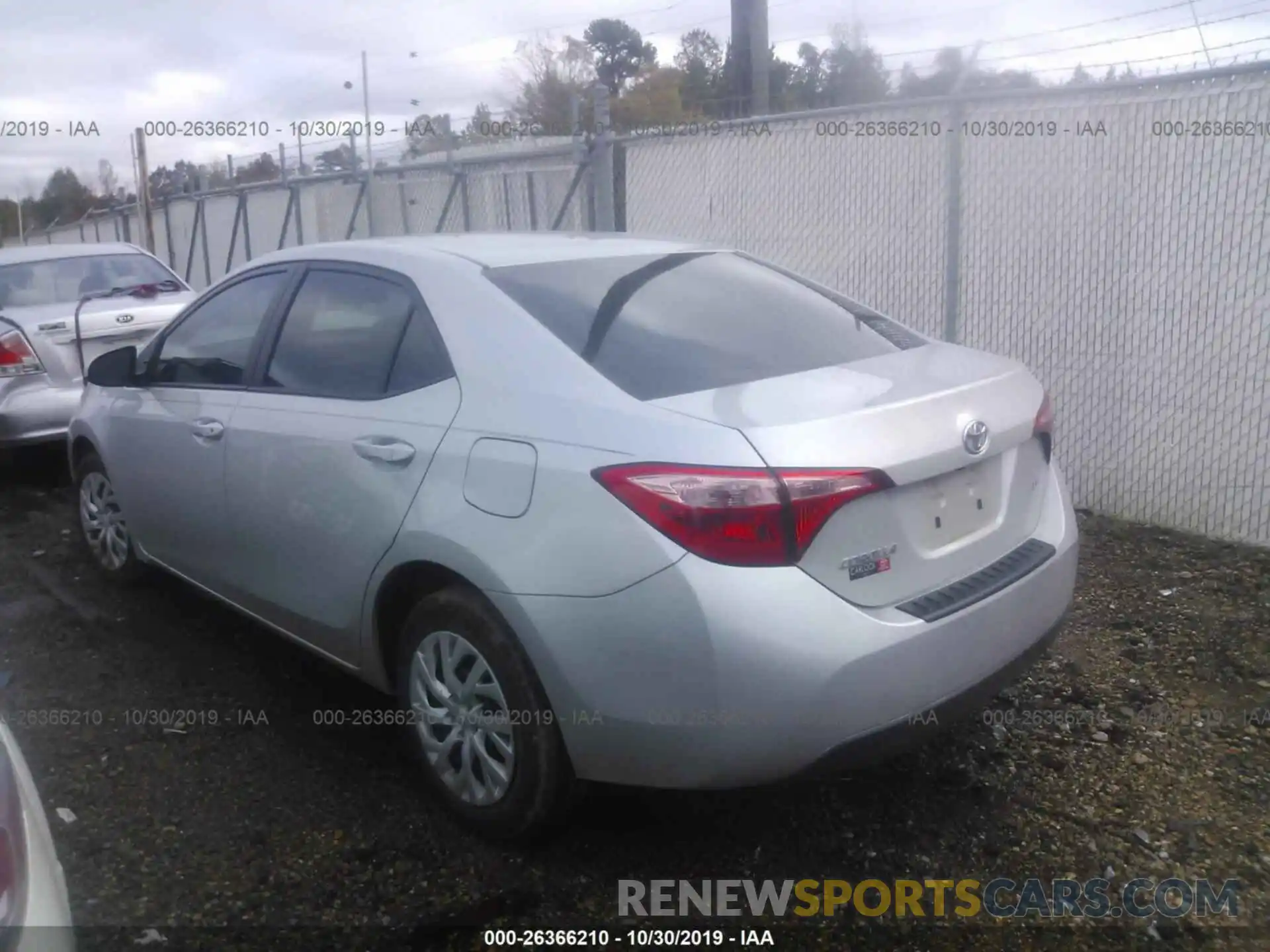 3 Photograph of a damaged car 5YFBURHE2KP892228 TOYOTA COROLLA 2019