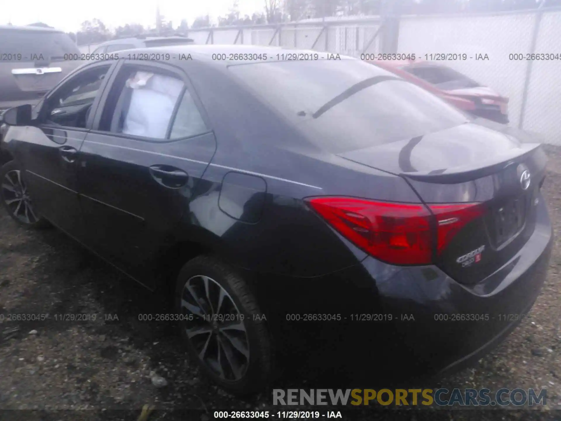 3 Photograph of a damaged car 5YFBURHE2KP892424 TOYOTA COROLLA 2019