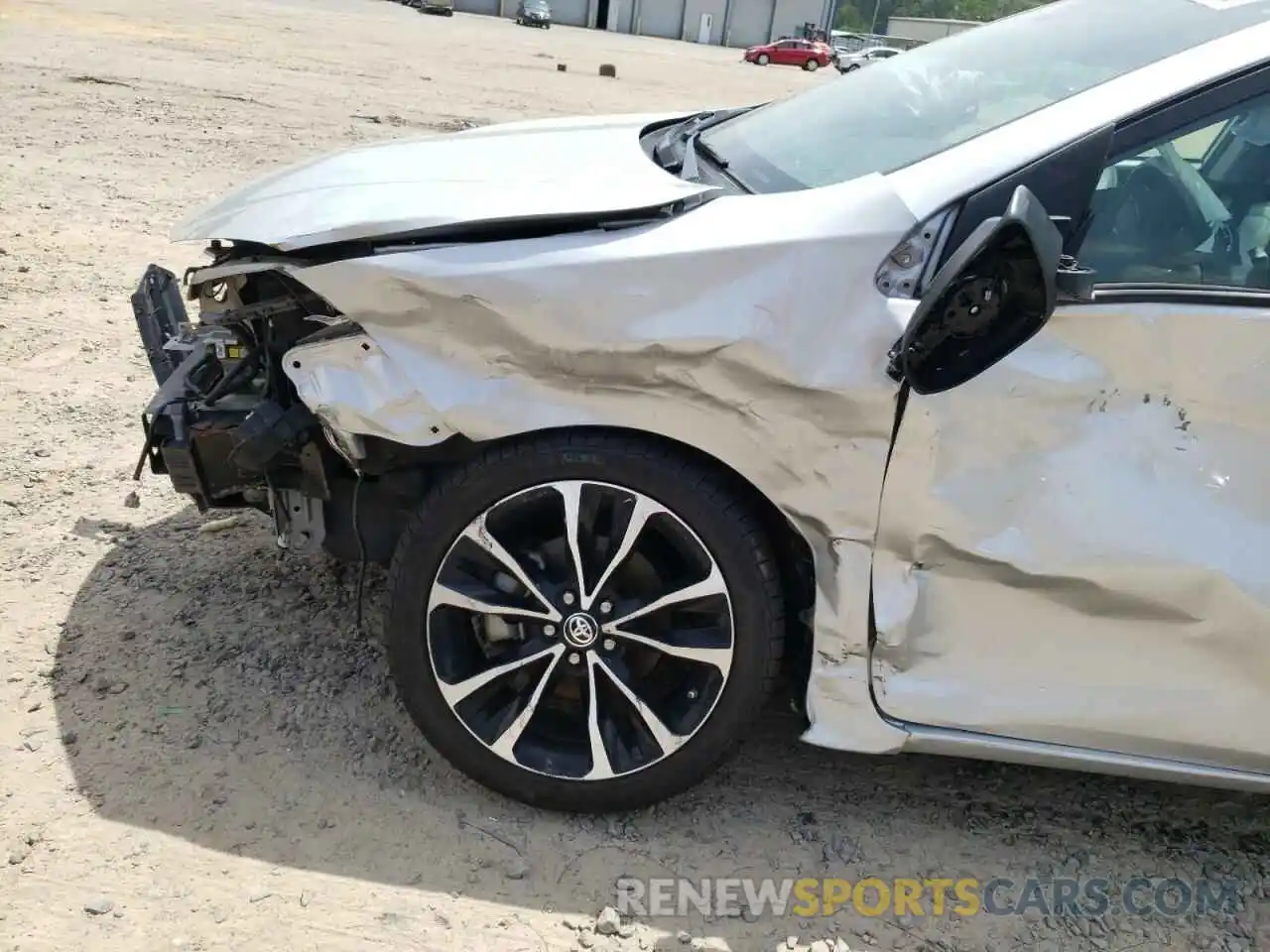 9 Photograph of a damaged car 5YFBURHE2KP892861 TOYOTA COROLLA 2019