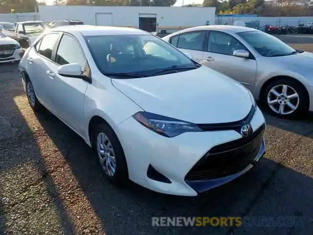 1 Photograph of a damaged car 5YFBURHE2KP892925 TOYOTA COROLLA 2019