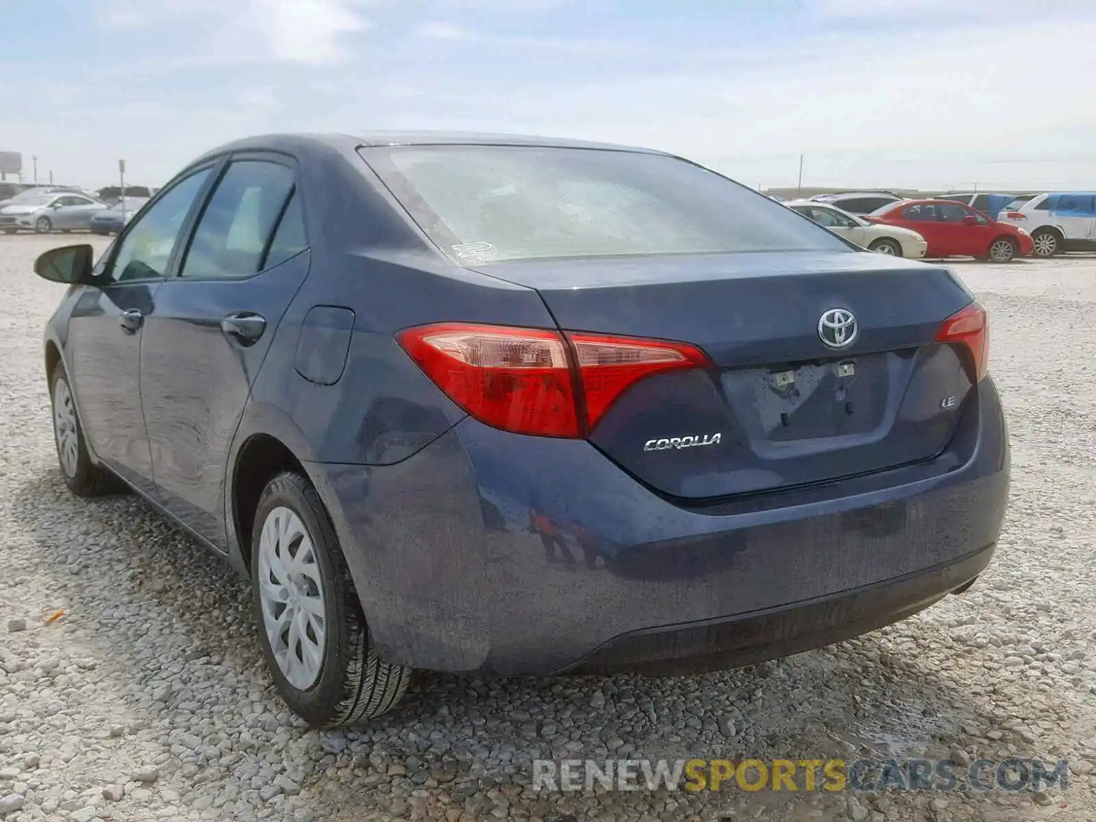 3 Photograph of a damaged car 5YFBURHE2KP893105 TOYOTA COROLLA 2019