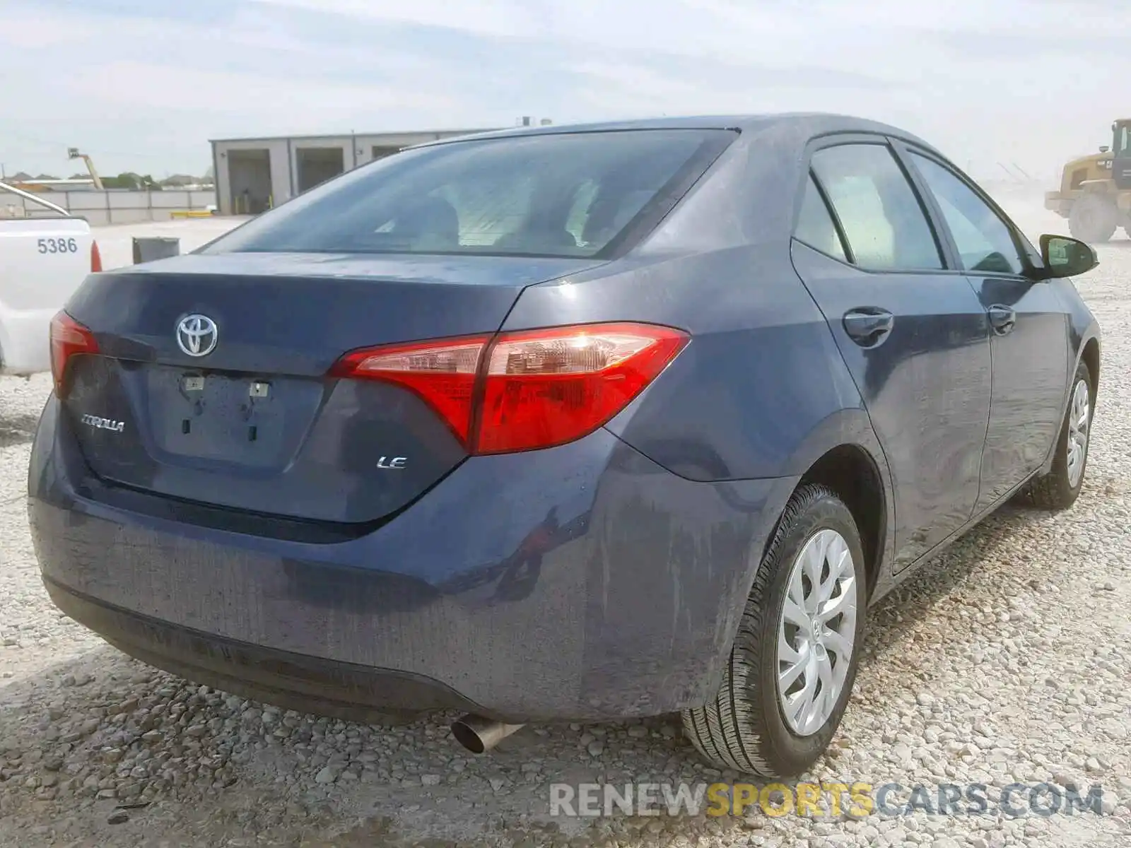 4 Photograph of a damaged car 5YFBURHE2KP893105 TOYOTA COROLLA 2019