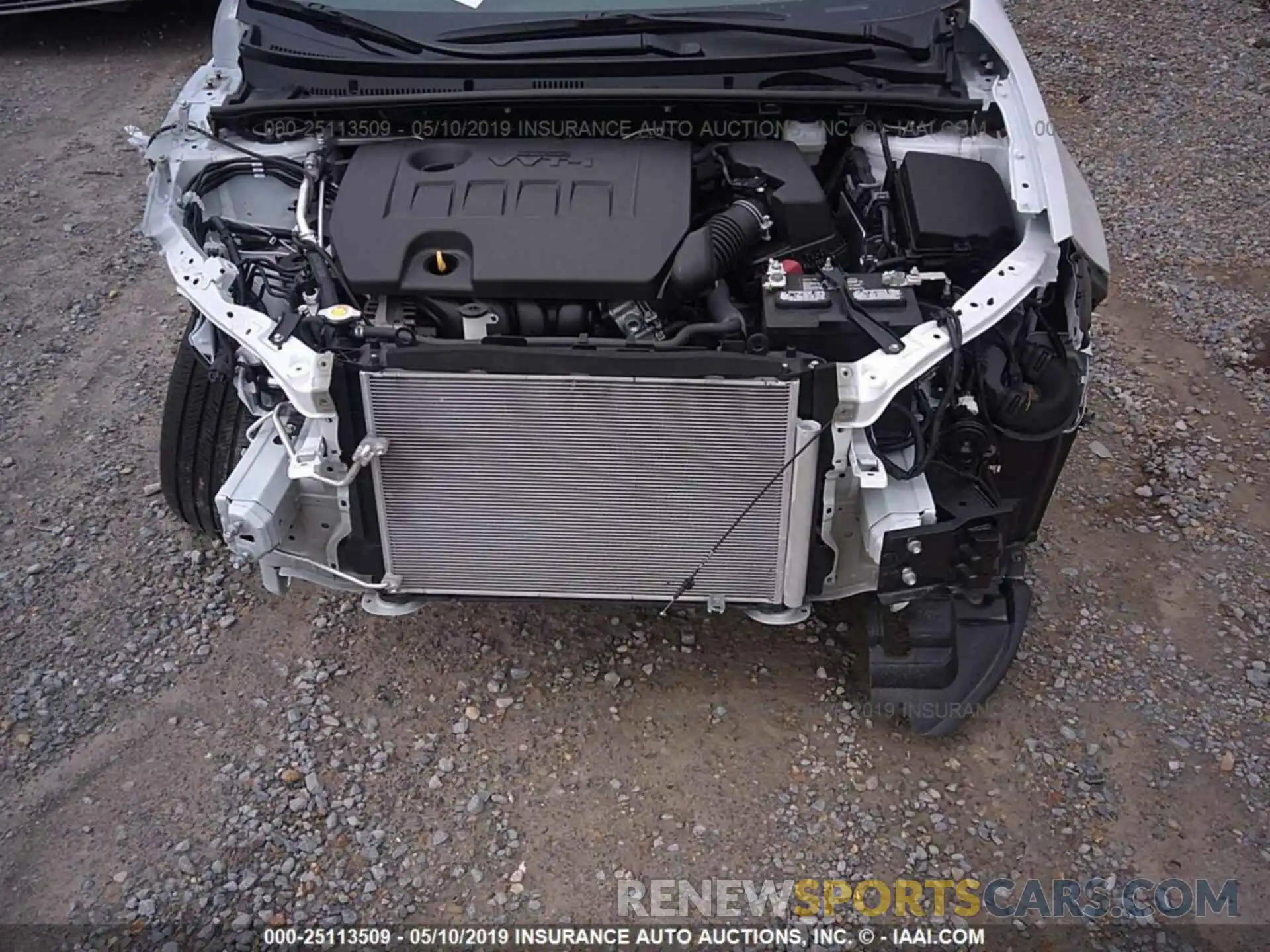 10 Photograph of a damaged car 5YFBURHE2KP893119 TOYOTA COROLLA 2019