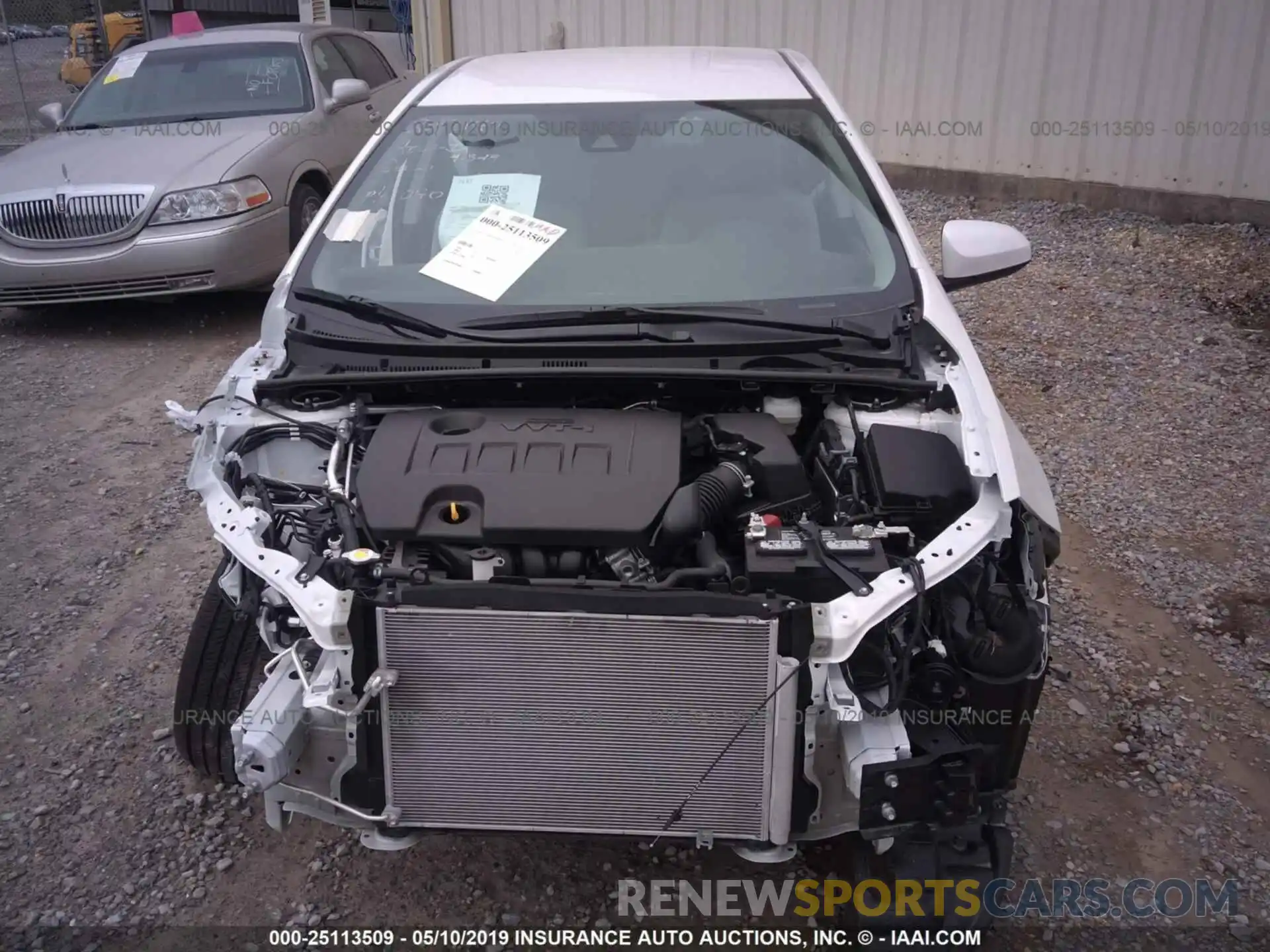 6 Photograph of a damaged car 5YFBURHE2KP893119 TOYOTA COROLLA 2019