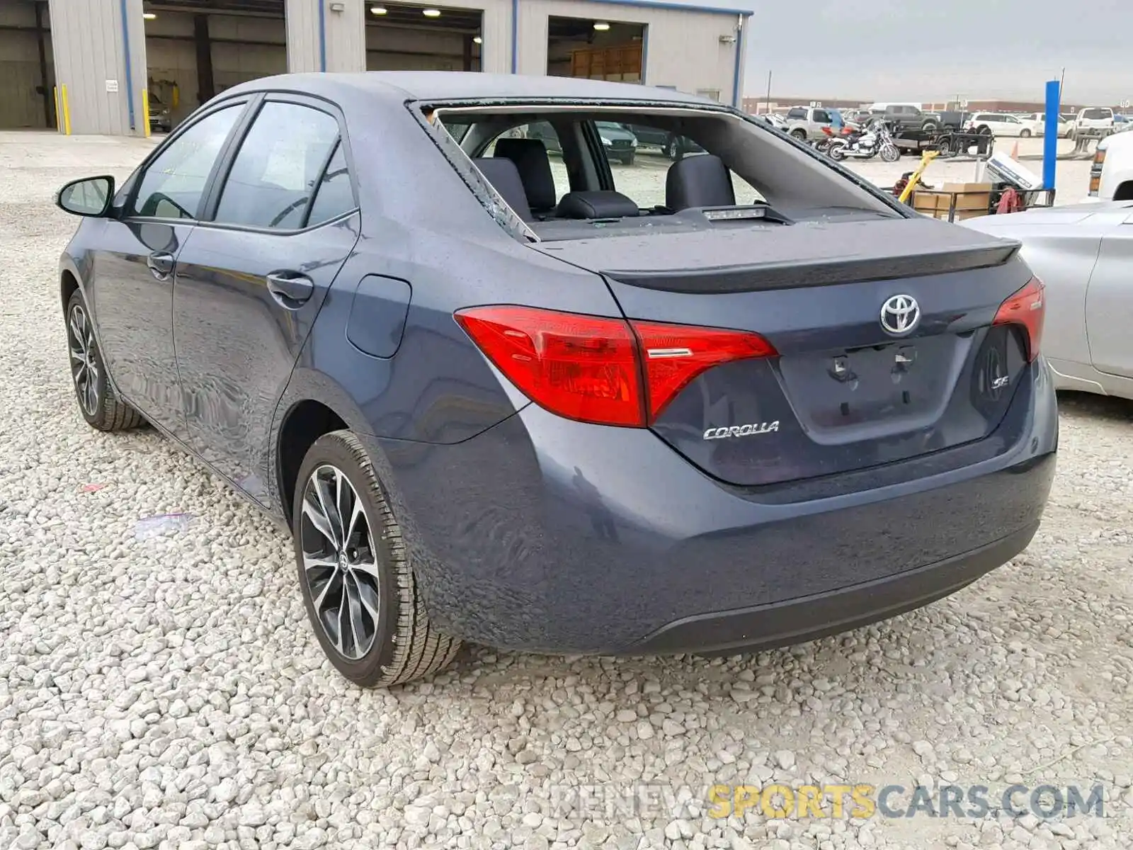 3 Photograph of a damaged car 5YFBURHE2KP893377 TOYOTA COROLLA 2019