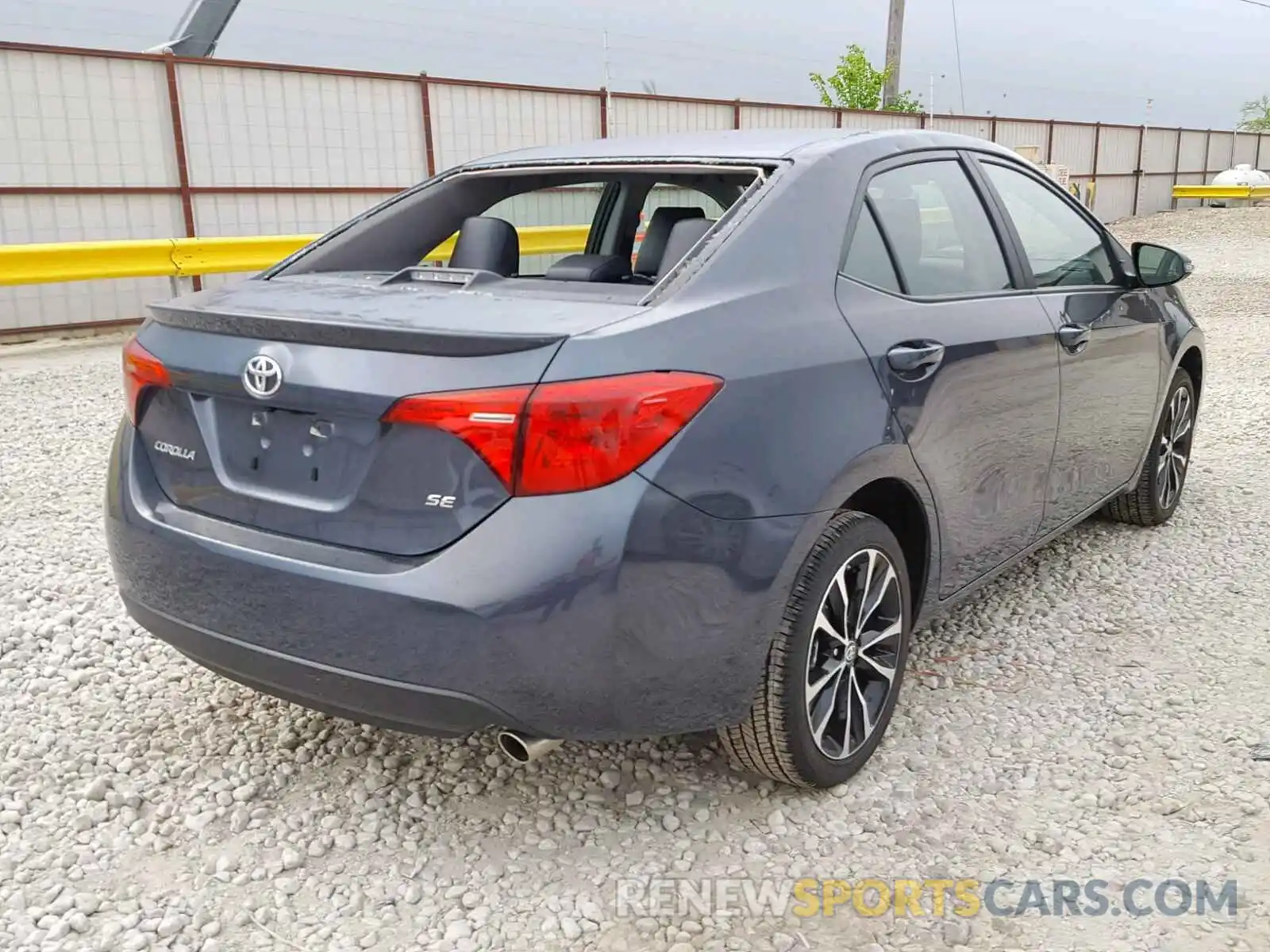 4 Photograph of a damaged car 5YFBURHE2KP893377 TOYOTA COROLLA 2019