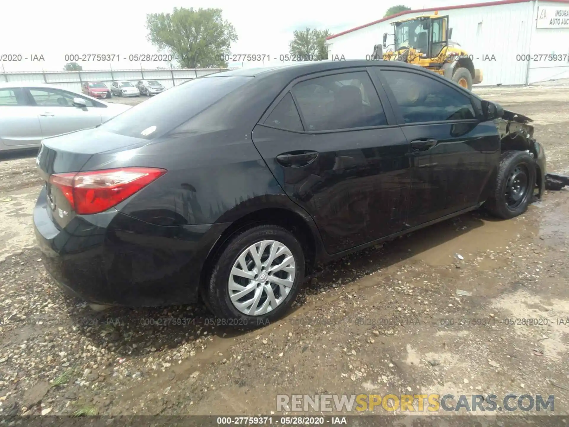 4 Photograph of a damaged car 5YFBURHE2KP893654 TOYOTA COROLLA 2019