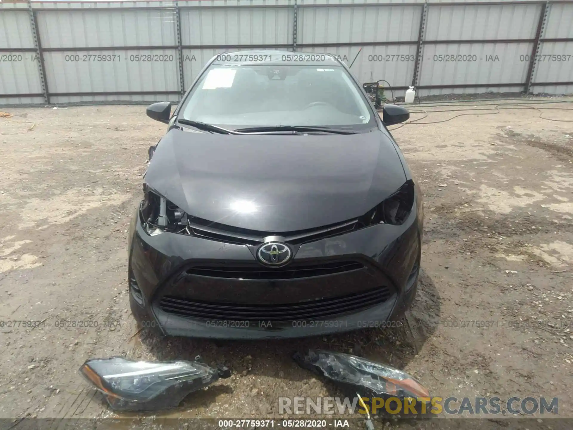 6 Photograph of a damaged car 5YFBURHE2KP893654 TOYOTA COROLLA 2019