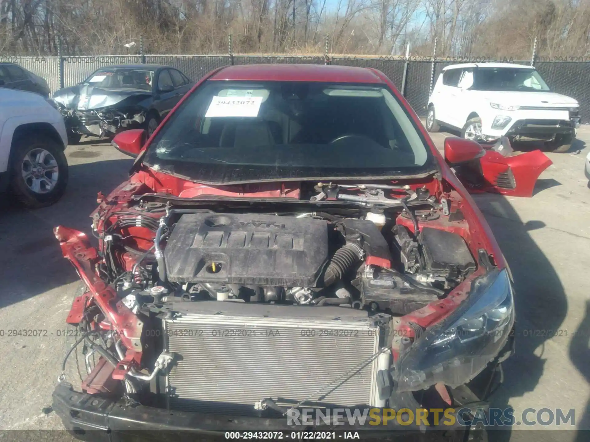 10 Photograph of a damaged car 5YFBURHE2KP894089 TOYOTA COROLLA 2019