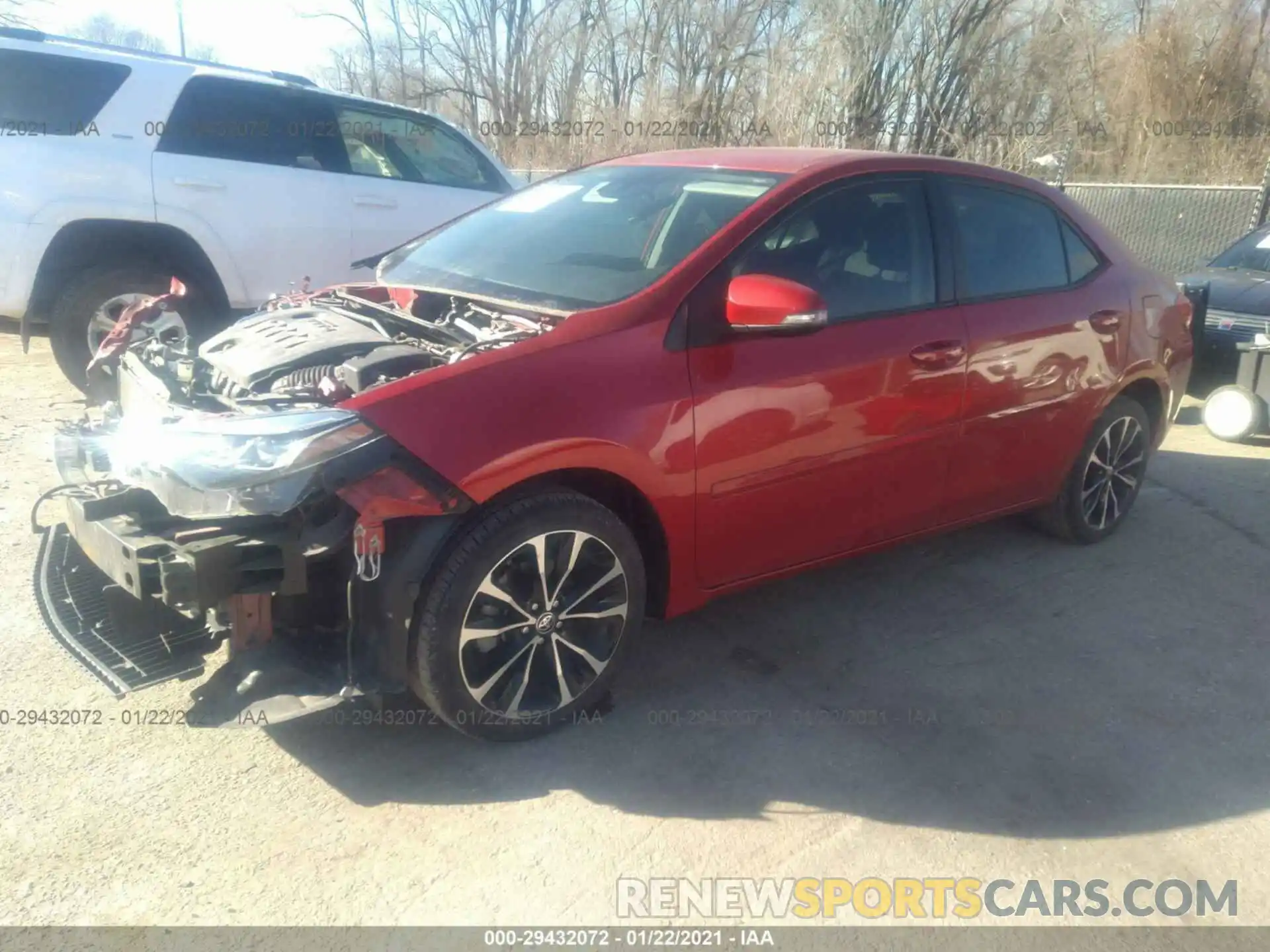 2 Photograph of a damaged car 5YFBURHE2KP894089 TOYOTA COROLLA 2019