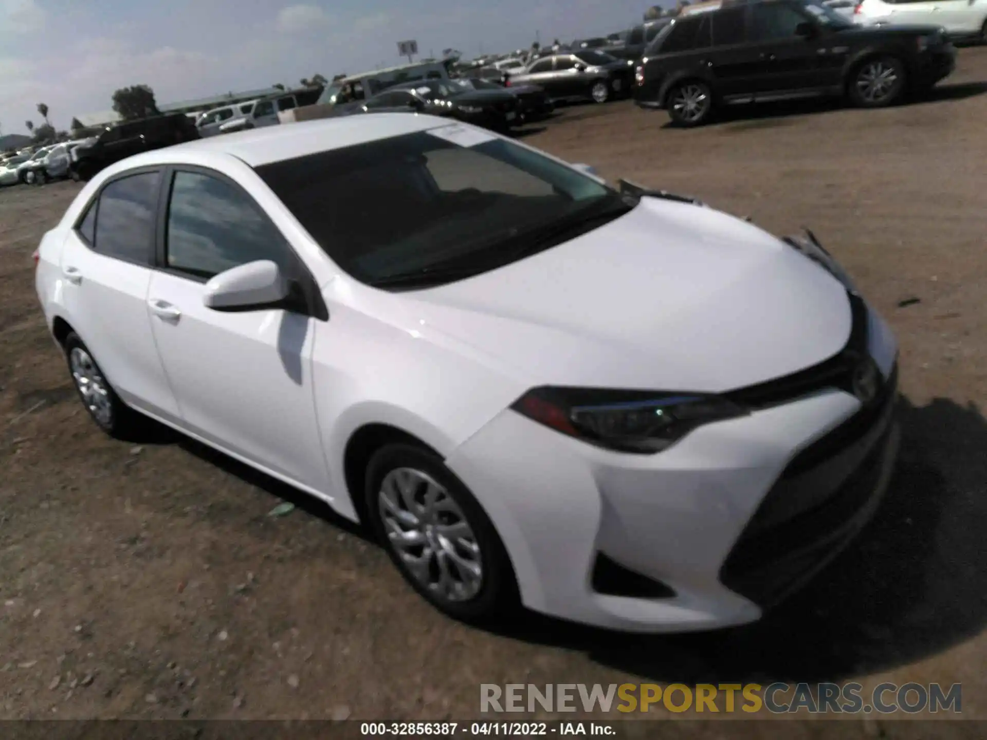 1 Photograph of a damaged car 5YFBURHE2KP895730 TOYOTA COROLLA 2019