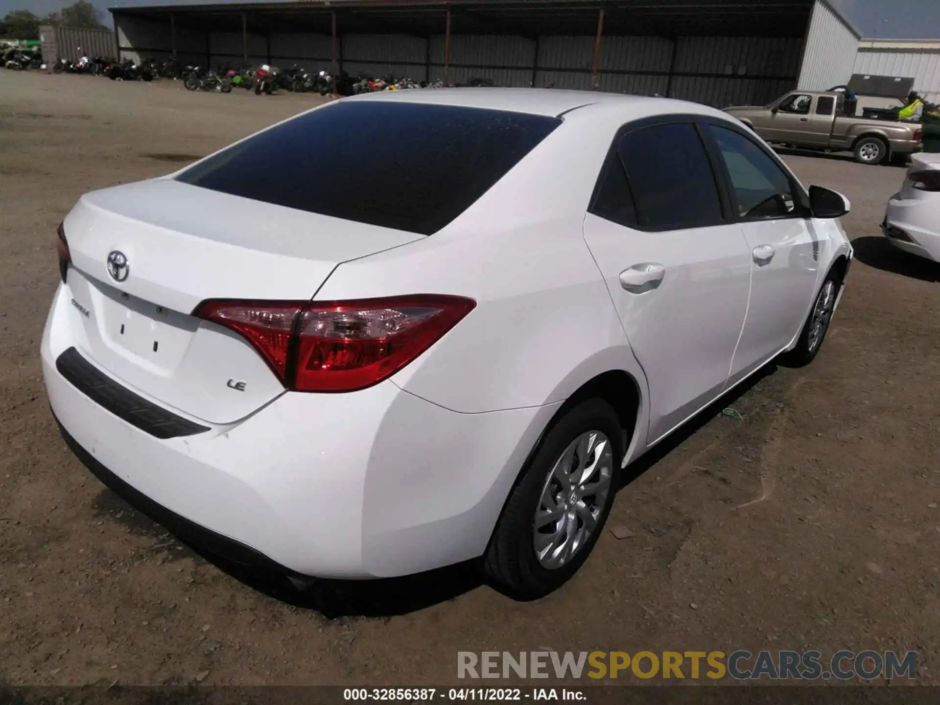 4 Фотография поврежденного автомобиля 5YFBURHE2KP895730 TOYOTA COROLLA 2019