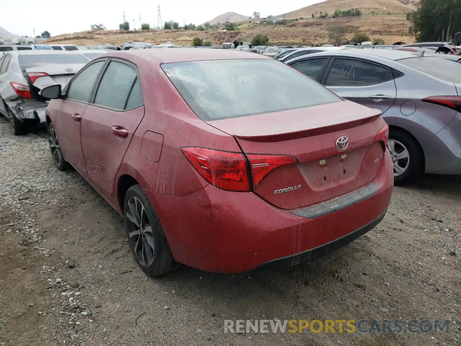 3 Photograph of a damaged car 5YFBURHE2KP895808 TOYOTA COROLLA 2019