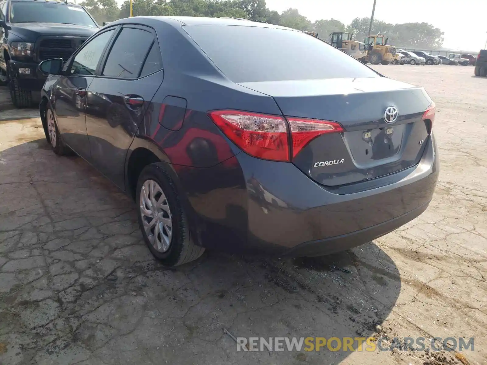 3 Photograph of a damaged car 5YFBURHE2KP896070 TOYOTA COROLLA 2019