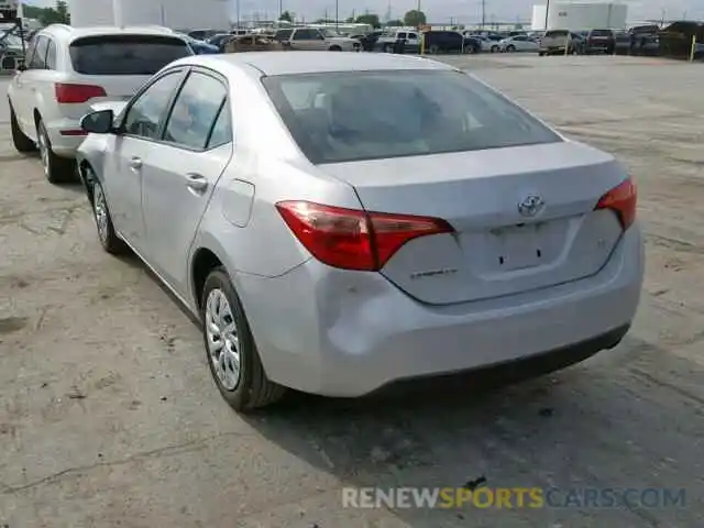 3 Photograph of a damaged car 5YFBURHE2KP896344 TOYOTA COROLLA 2019