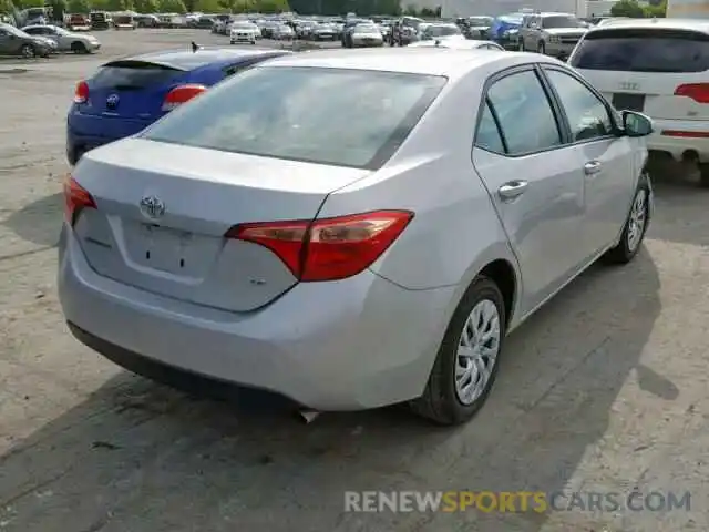 4 Photograph of a damaged car 5YFBURHE2KP896344 TOYOTA COROLLA 2019