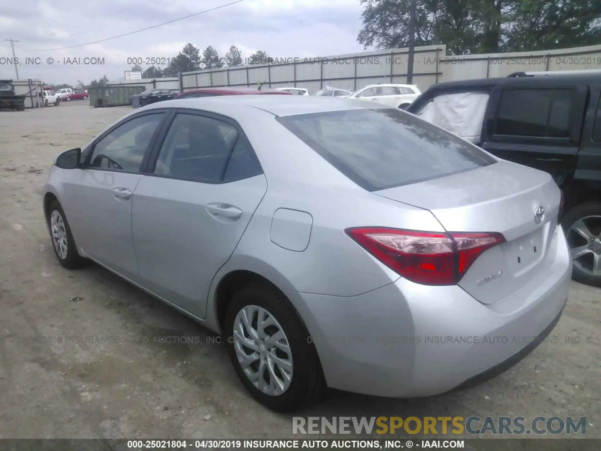 3 Photograph of a damaged car 5YFBURHE2KP896568 TOYOTA COROLLA 2019