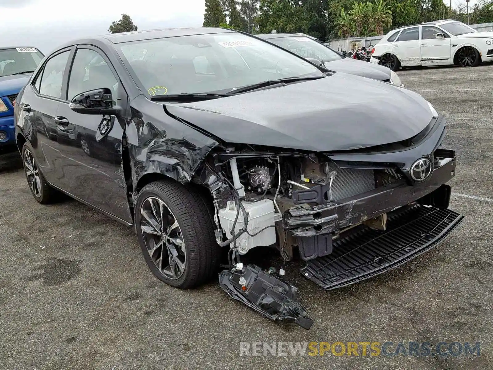 1 Photograph of a damaged car 5YFBURHE2KP896652 TOYOTA COROLLA 2019