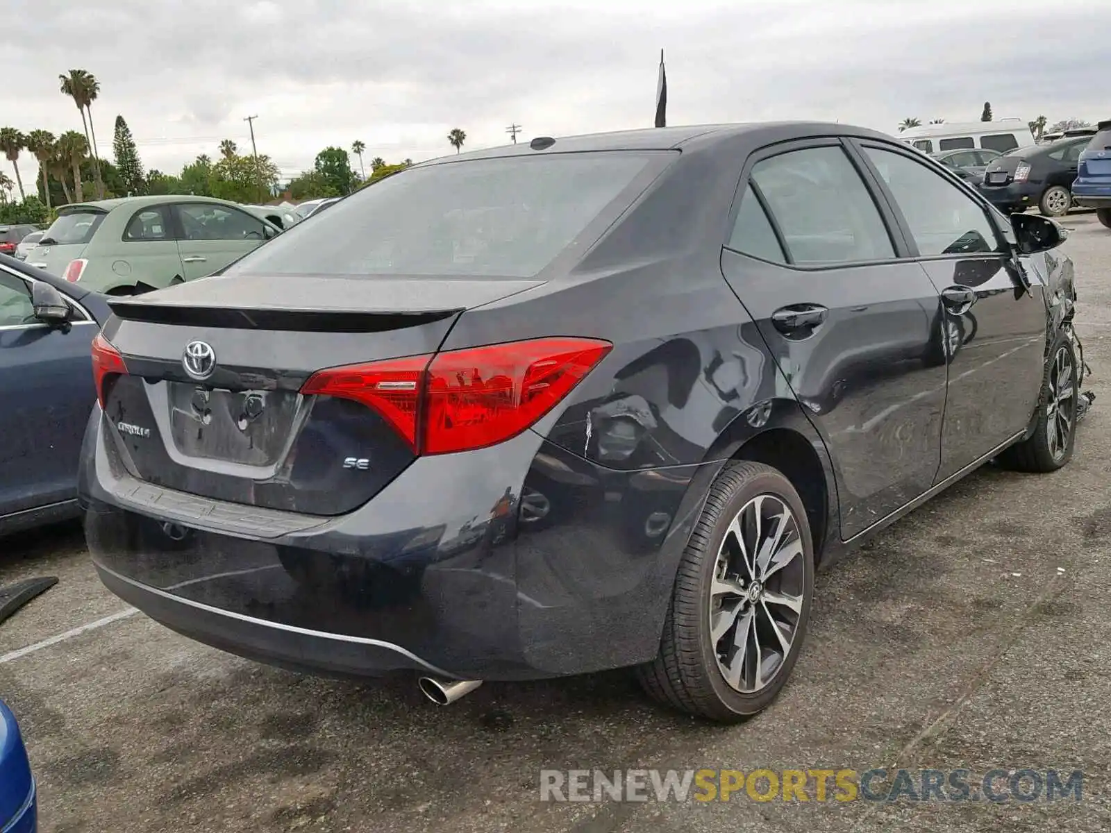 4 Photograph of a damaged car 5YFBURHE2KP896652 TOYOTA COROLLA 2019