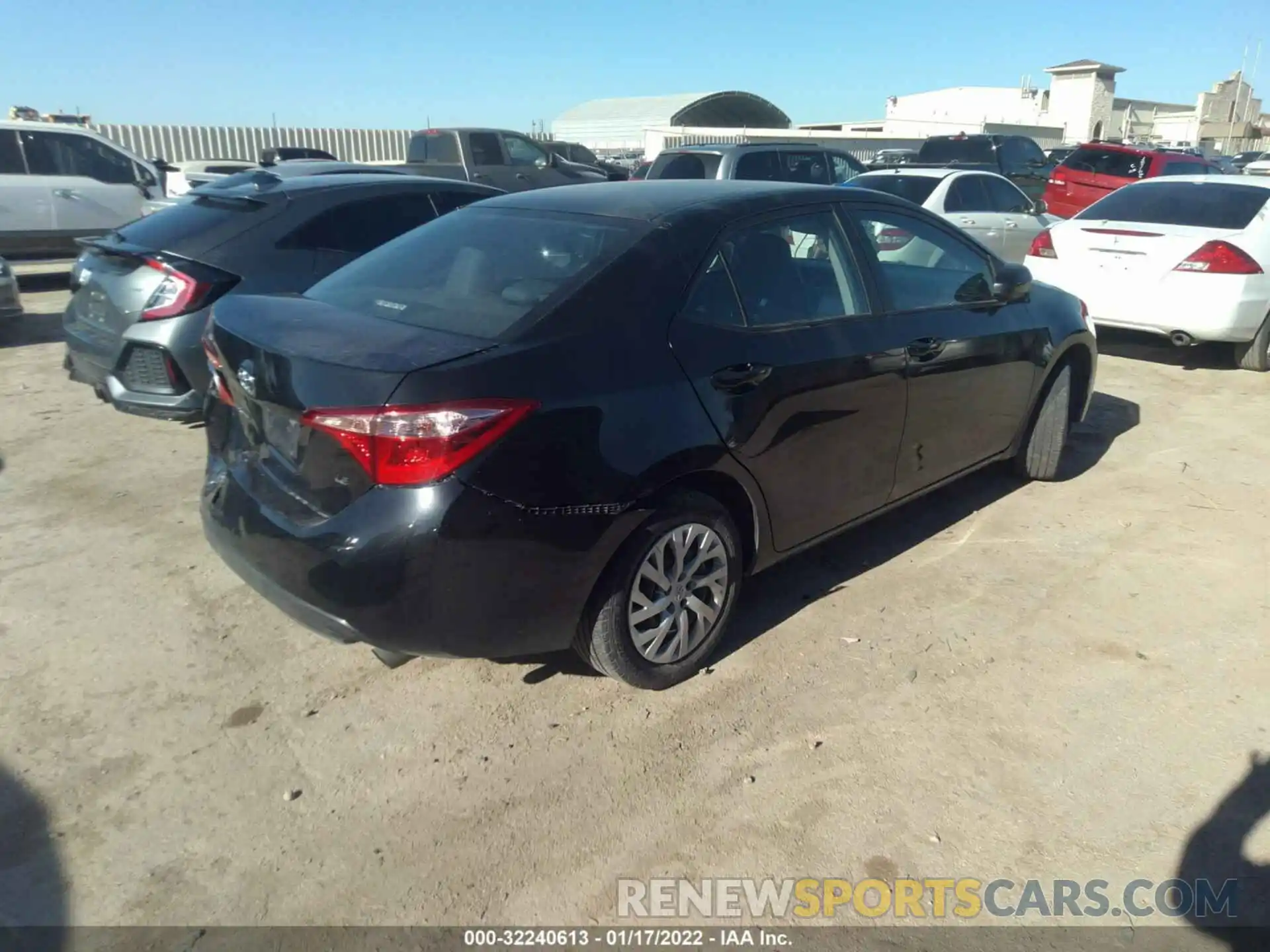 4 Photograph of a damaged car 5YFBURHE2KP897137 TOYOTA COROLLA 2019