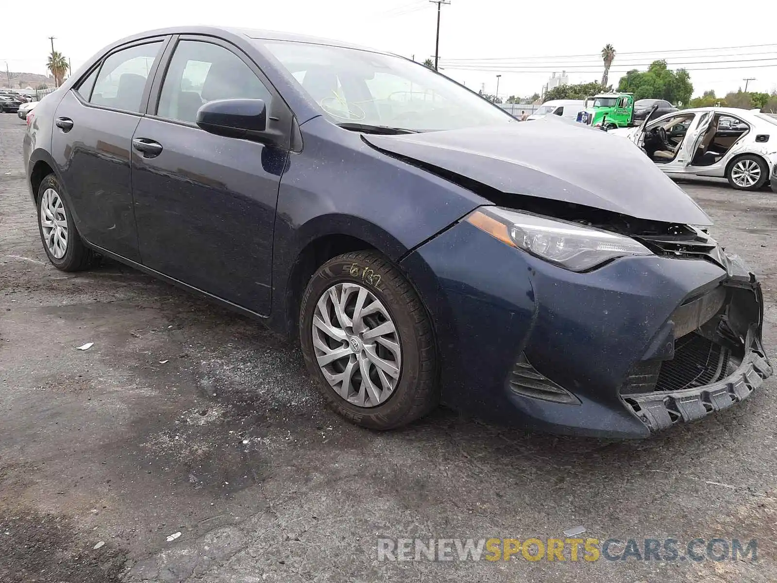 1 Photograph of a damaged car 5YFBURHE2KP897297 TOYOTA COROLLA 2019