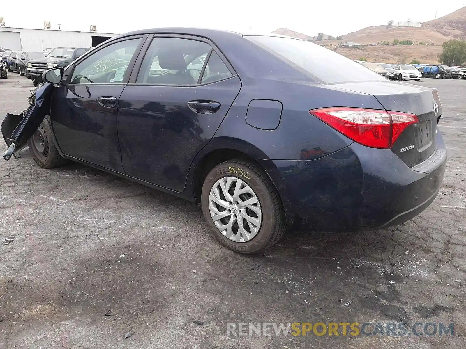 3 Photograph of a damaged car 5YFBURHE2KP897297 TOYOTA COROLLA 2019