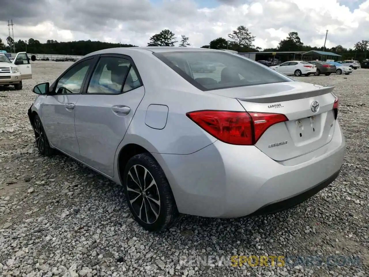 3 Photograph of a damaged car 5YFBURHE2KP897459 TOYOTA COROLLA 2019