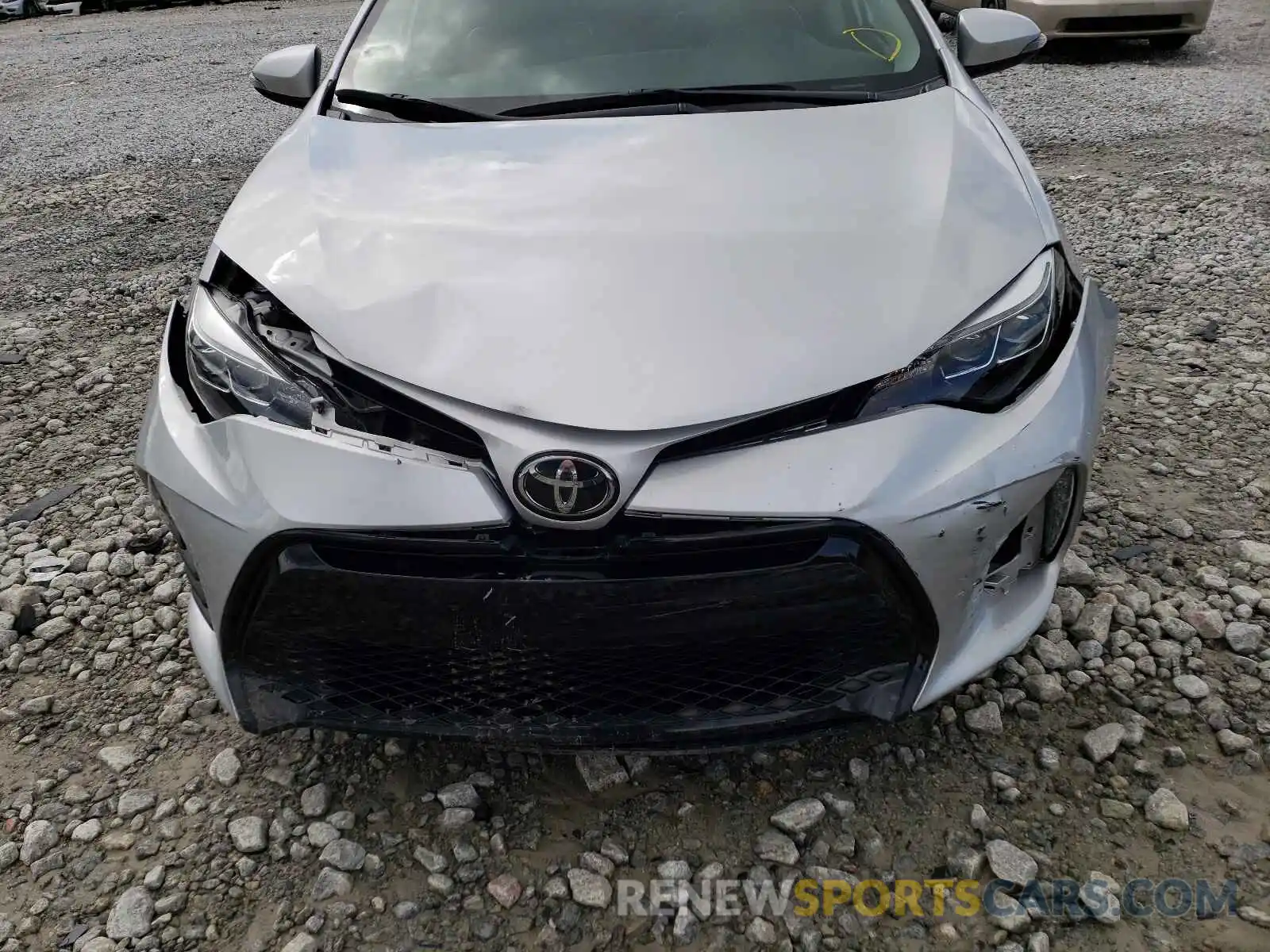 9 Photograph of a damaged car 5YFBURHE2KP897459 TOYOTA COROLLA 2019