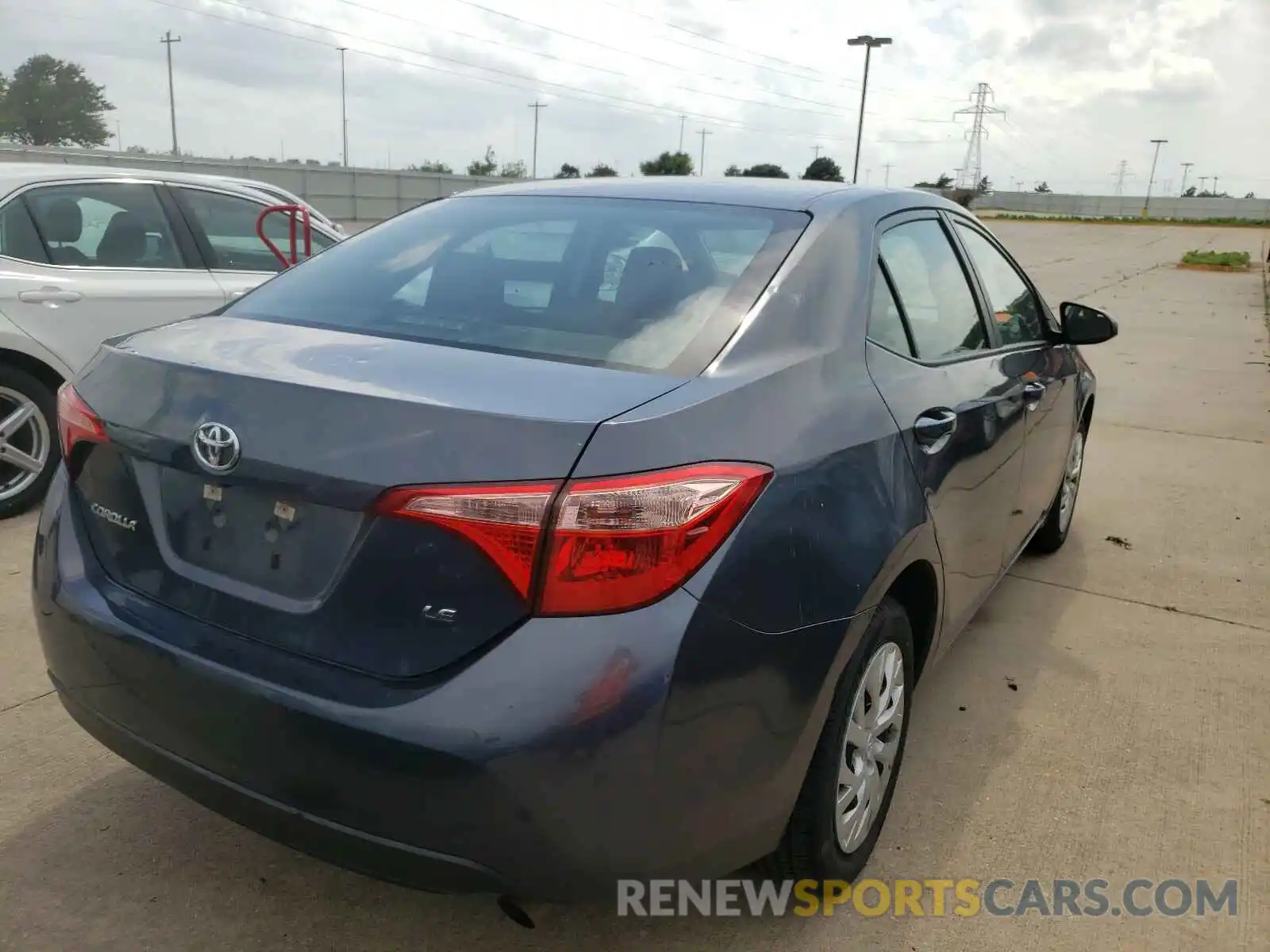 4 Photograph of a damaged car 5YFBURHE2KP897901 TOYOTA COROLLA 2019