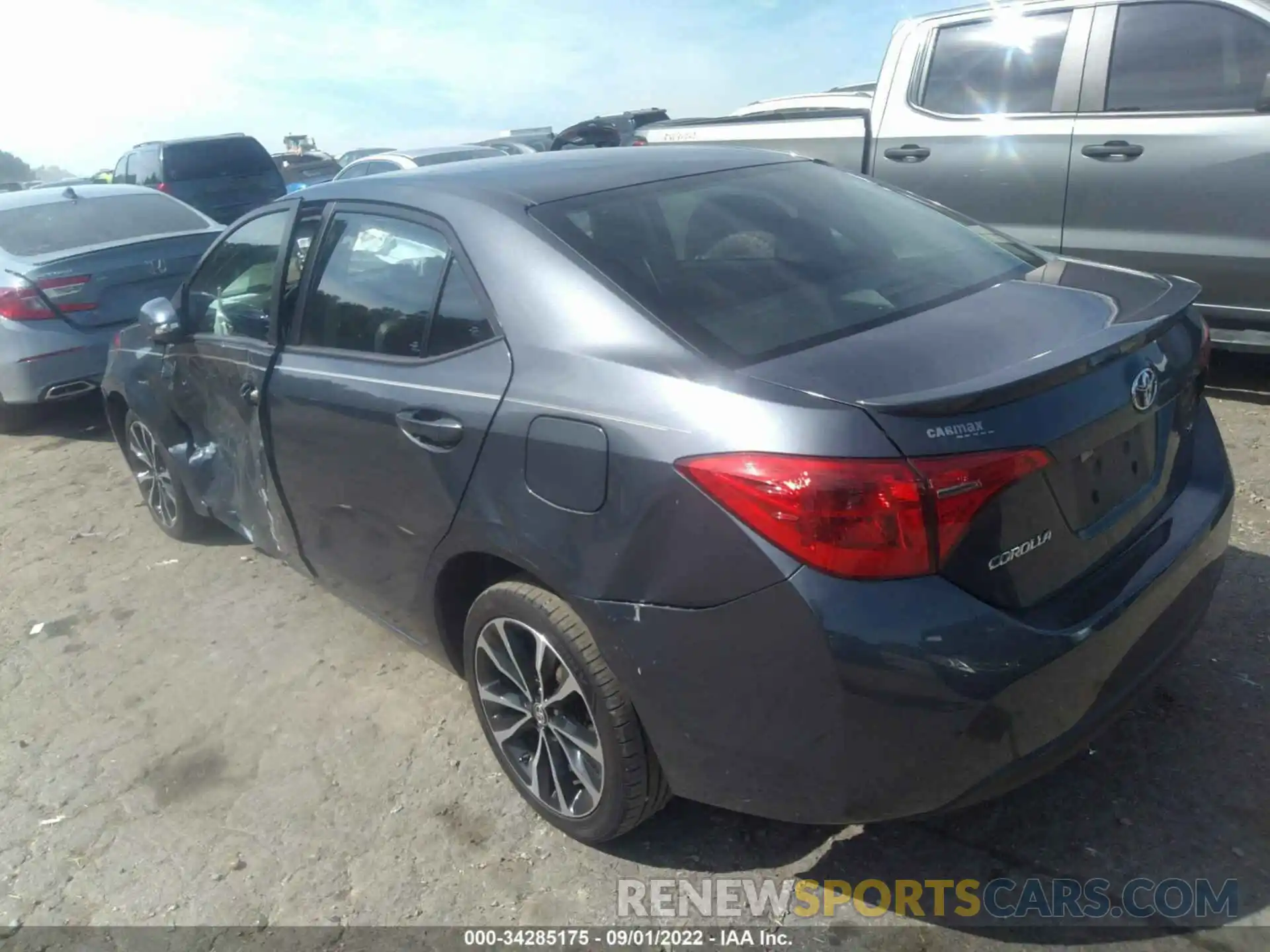 3 Photograph of a damaged car 5YFBURHE2KP898434 TOYOTA COROLLA 2019