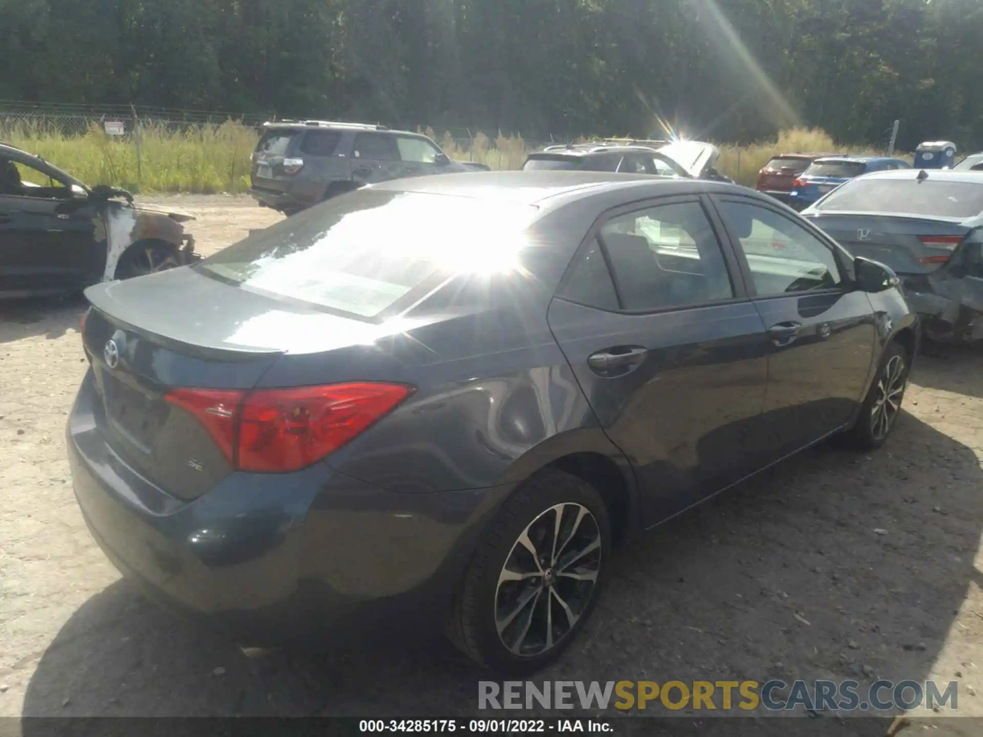 4 Photograph of a damaged car 5YFBURHE2KP898434 TOYOTA COROLLA 2019