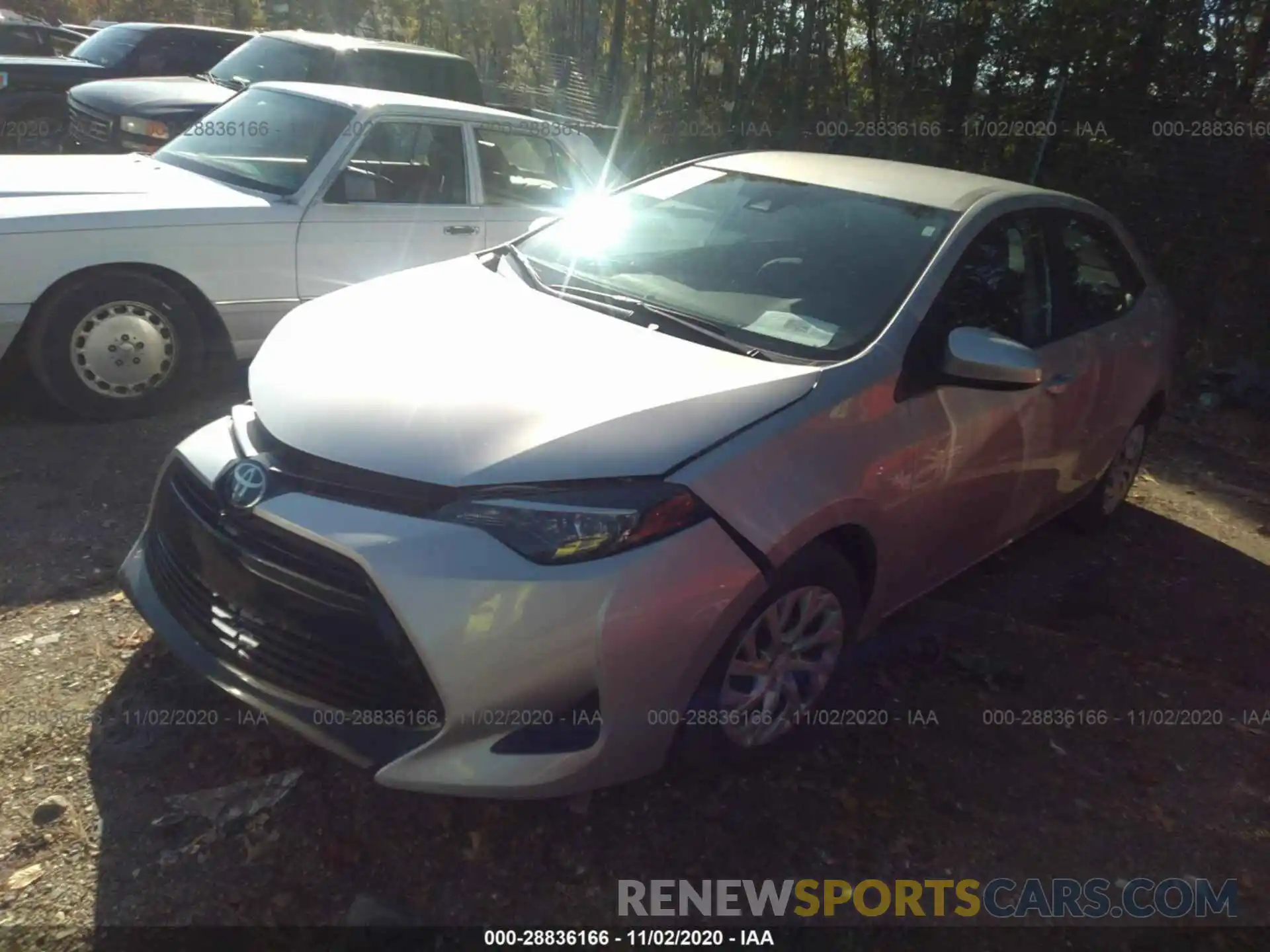 2 Photograph of a damaged car 5YFBURHE2KP898482 TOYOTA COROLLA 2019