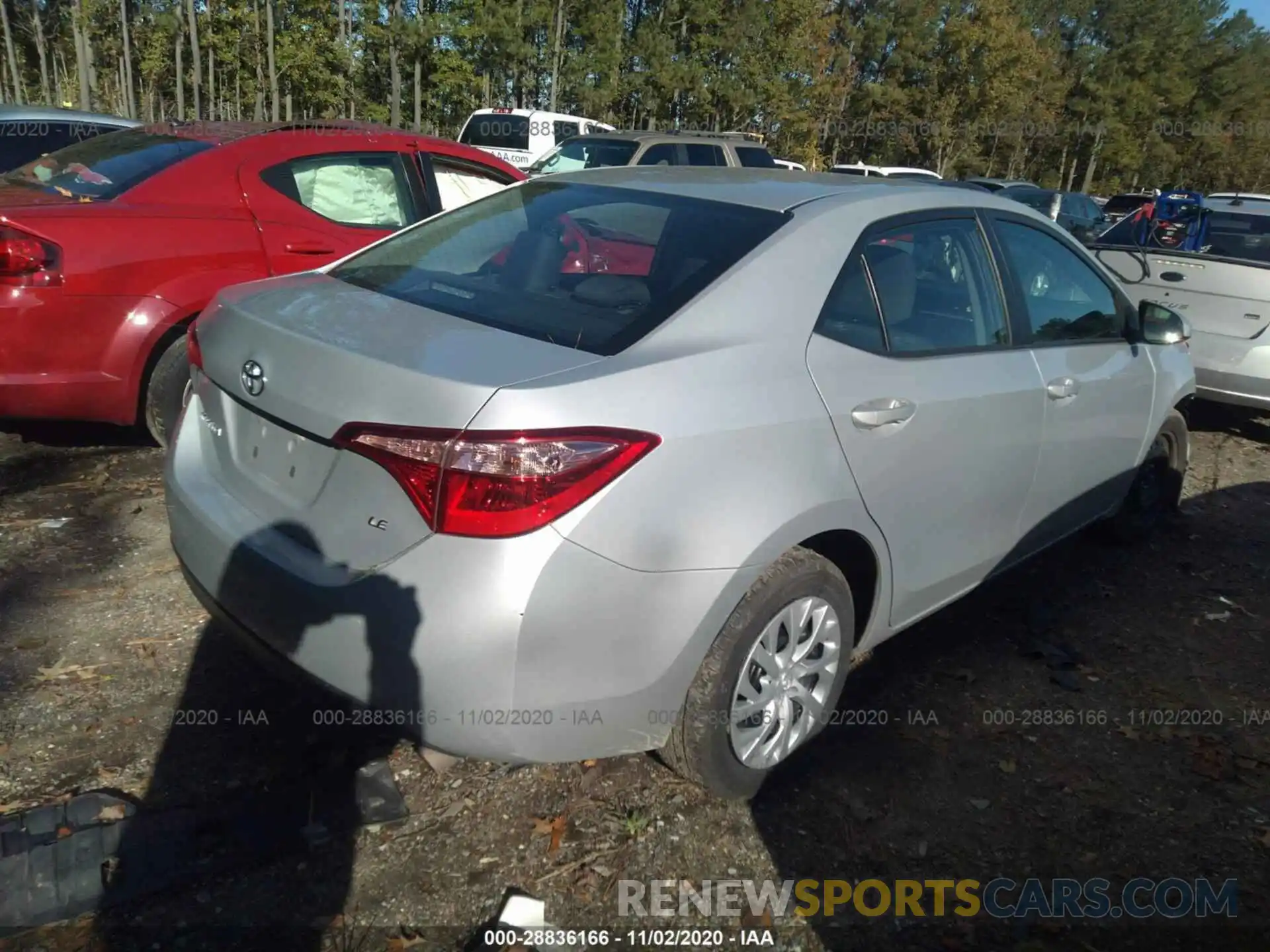 4 Photograph of a damaged car 5YFBURHE2KP898482 TOYOTA COROLLA 2019