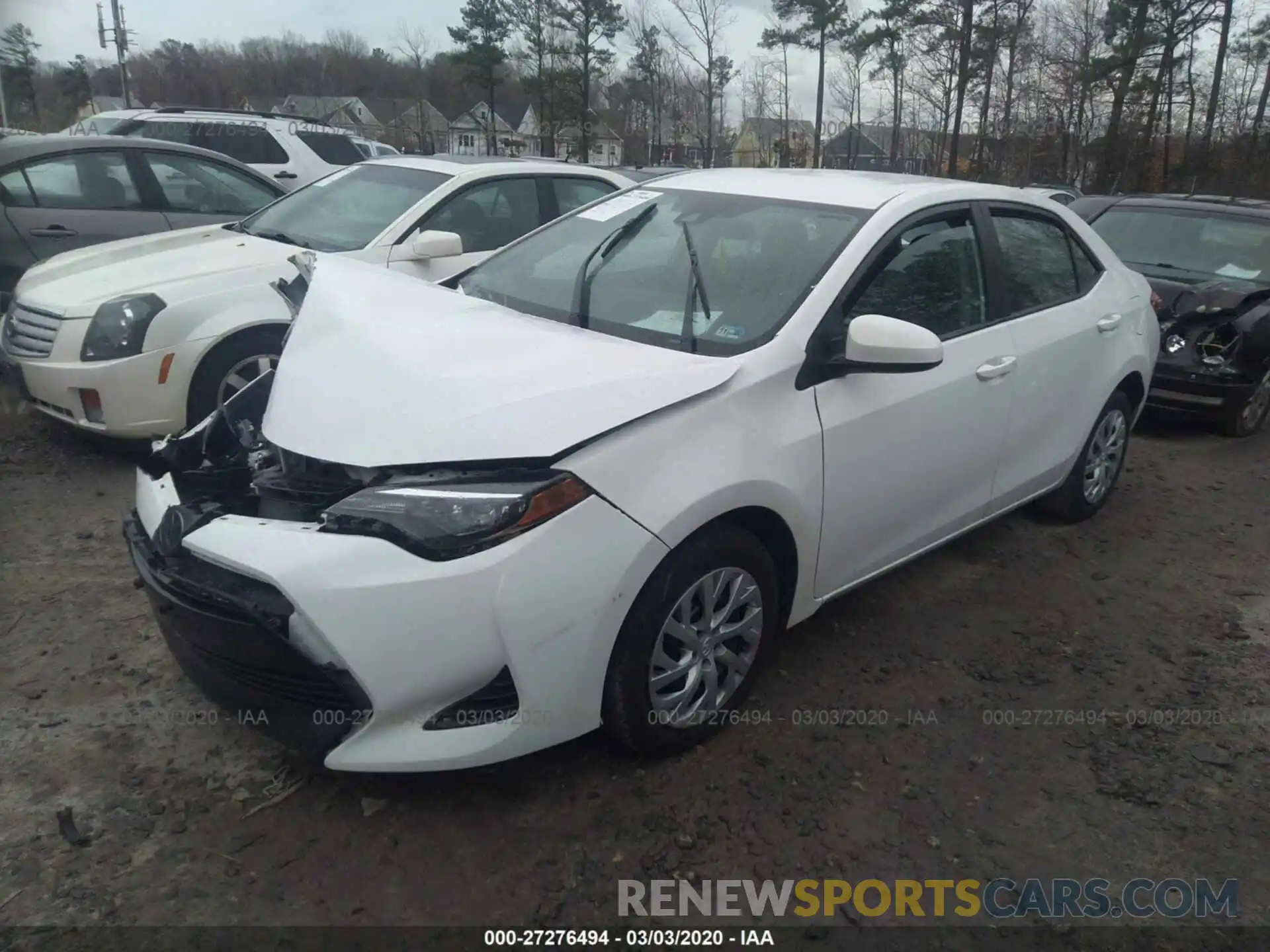 2 Photograph of a damaged car 5YFBURHE2KP898594 TOYOTA COROLLA 2019