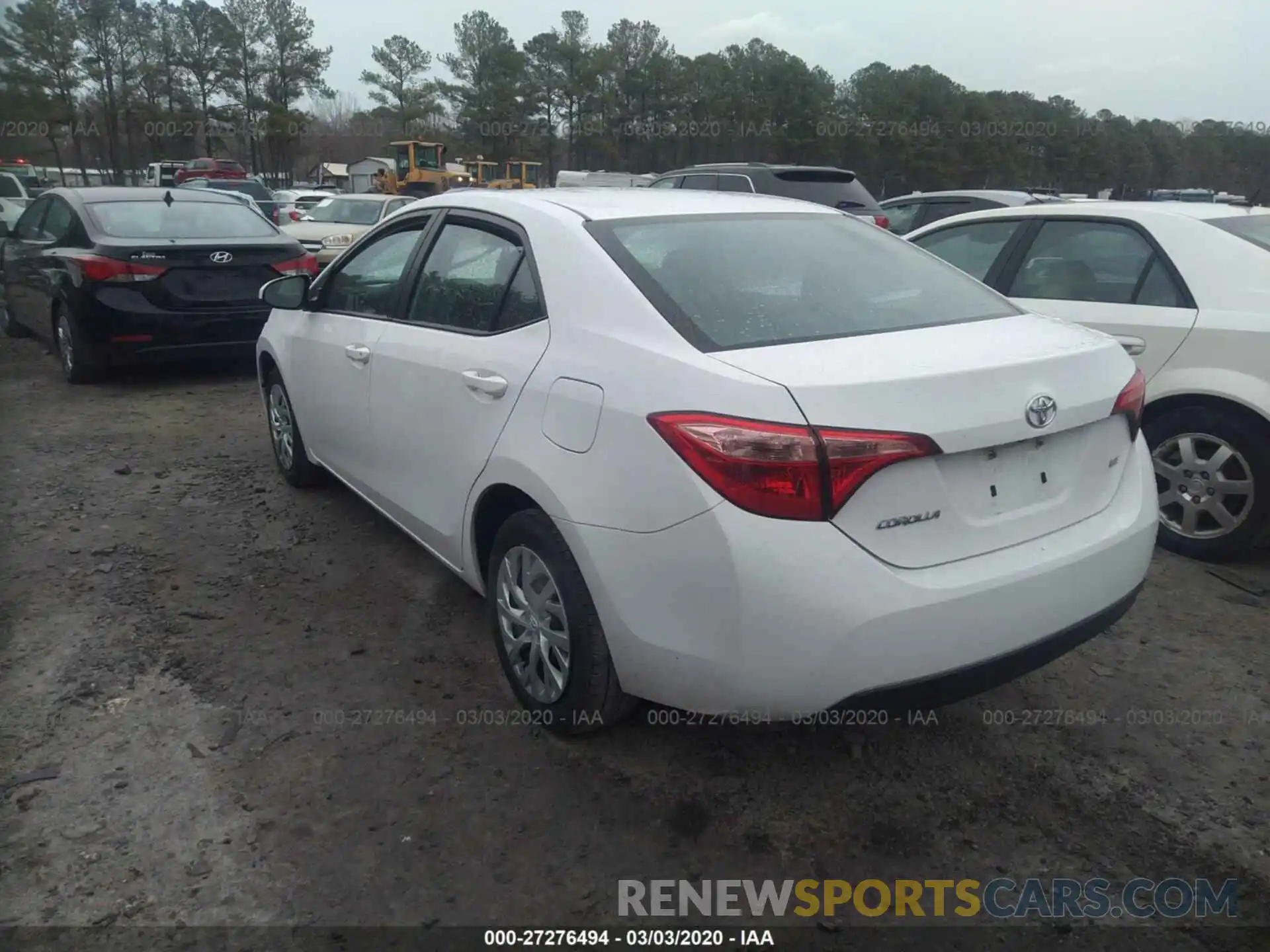 3 Photograph of a damaged car 5YFBURHE2KP898594 TOYOTA COROLLA 2019