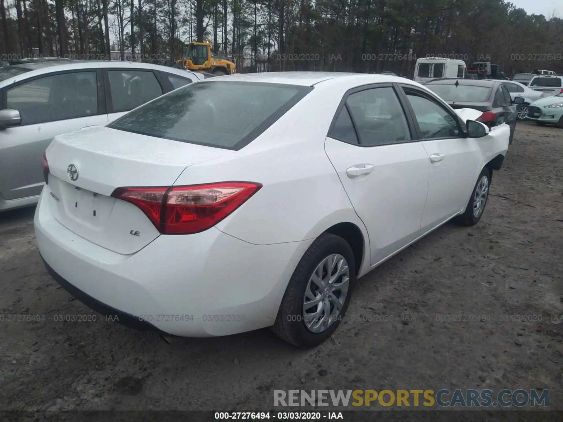 4 Photograph of a damaged car 5YFBURHE2KP898594 TOYOTA COROLLA 2019