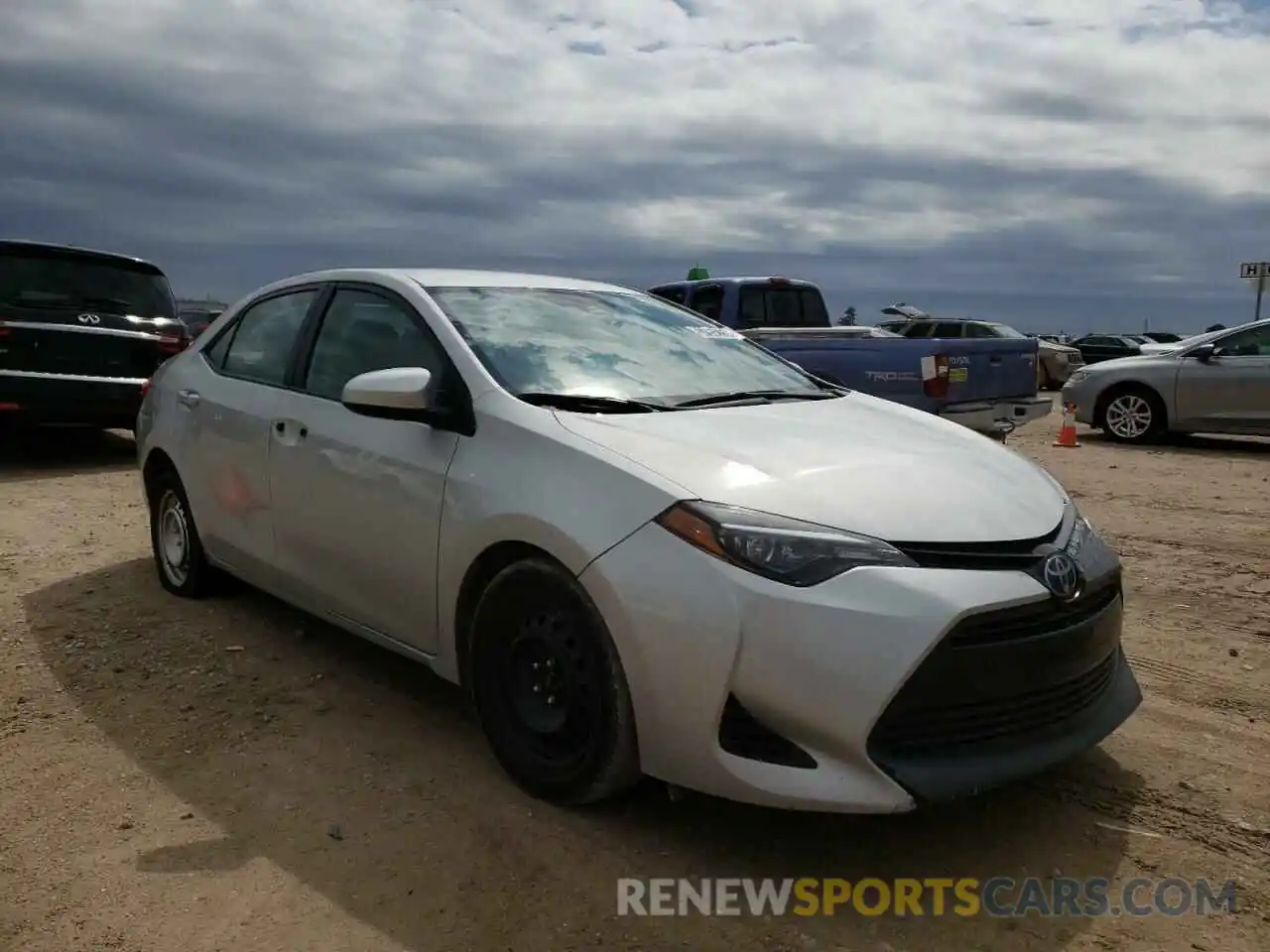 1 Photograph of a damaged car 5YFBURHE2KP898854 TOYOTA COROLLA 2019