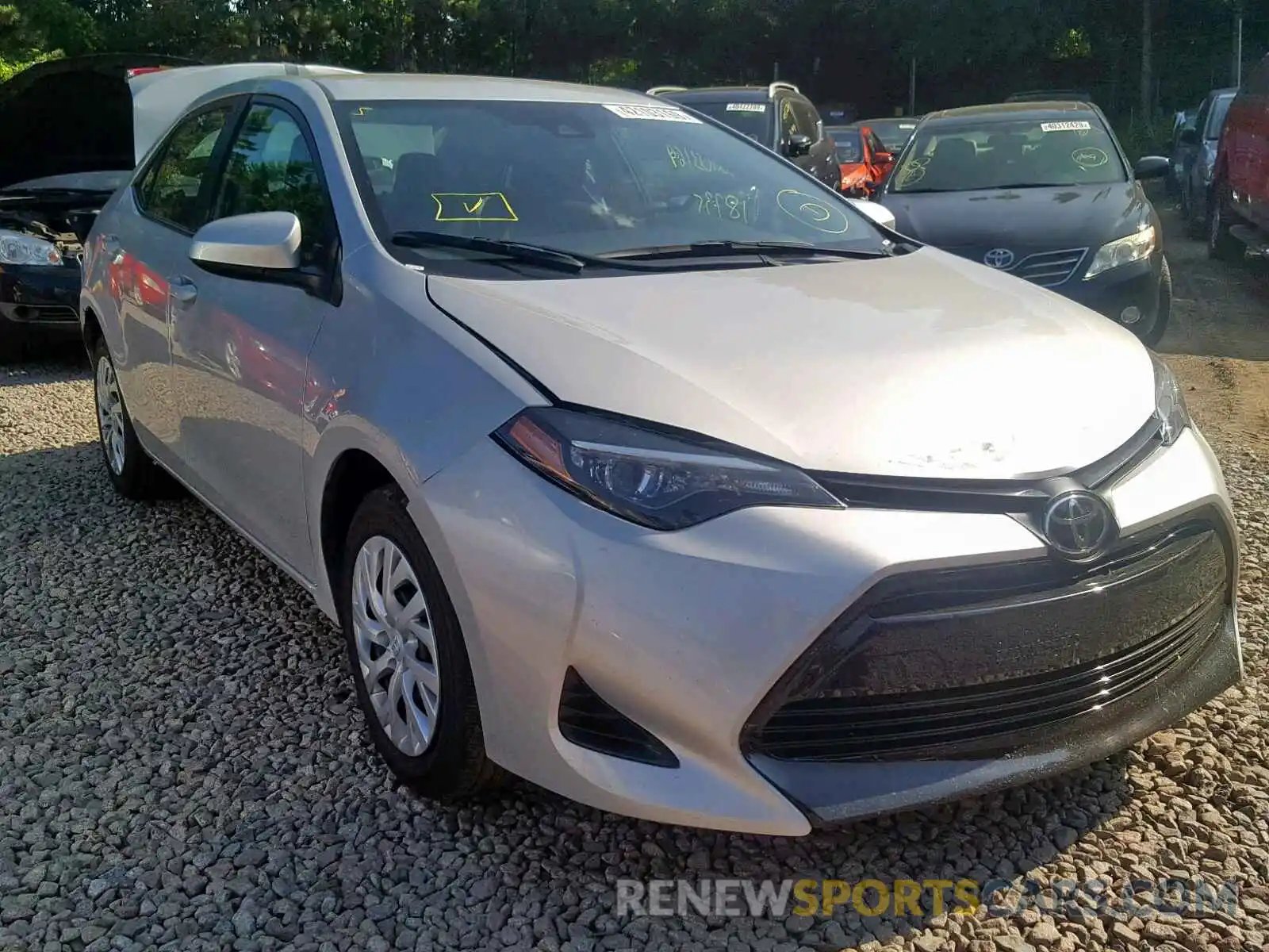 1 Photograph of a damaged car 5YFBURHE2KP899356 TOYOTA COROLLA 2019