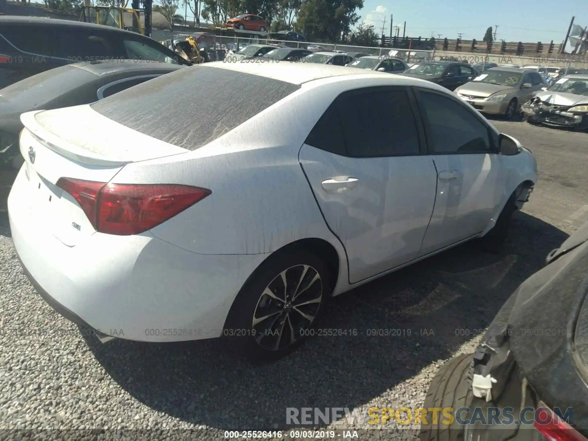 4 Photograph of a damaged car 5YFBURHE2KP899664 TOYOTA COROLLA 2019