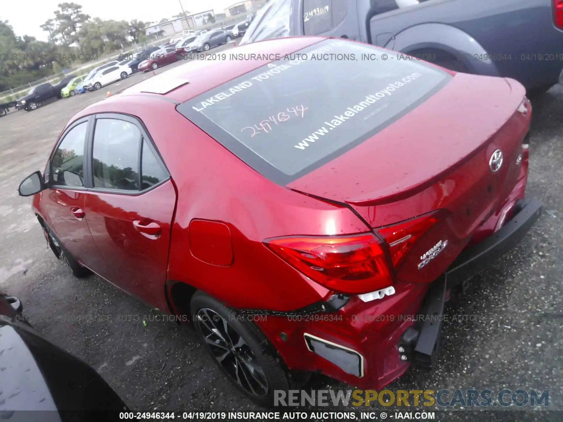 3 Photograph of a damaged car 5YFBURHE2KP899874 TOYOTA COROLLA 2019