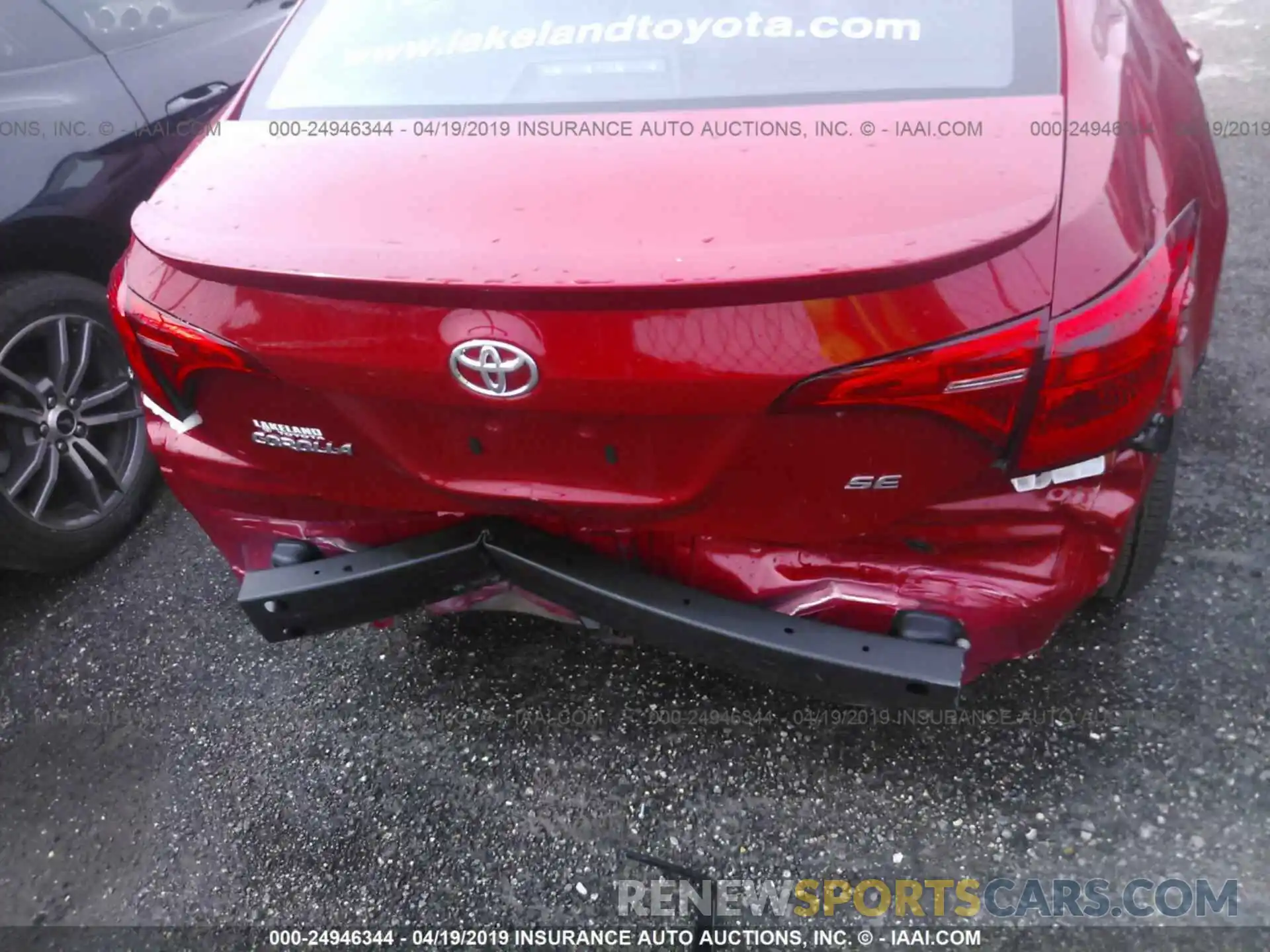 6 Photograph of a damaged car 5YFBURHE2KP899874 TOYOTA COROLLA 2019