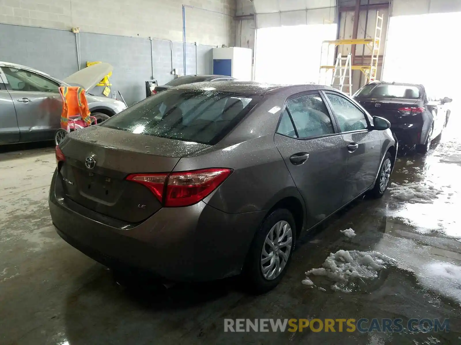 4 Photograph of a damaged car 5YFBURHE2KP899972 TOYOTA COROLLA 2019