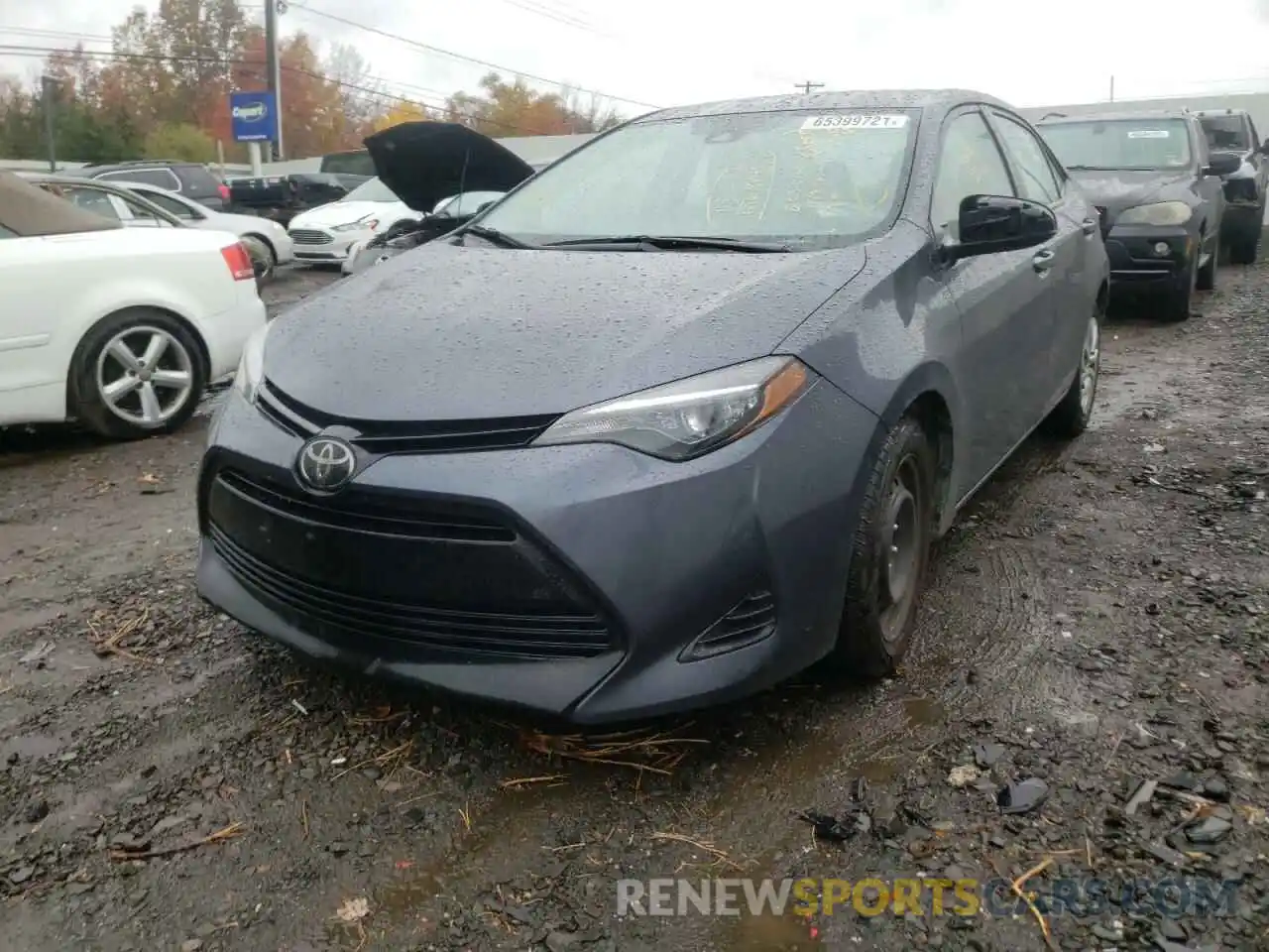 2 Photograph of a damaged car 5YFBURHE2KP900005 TOYOTA COROLLA 2019