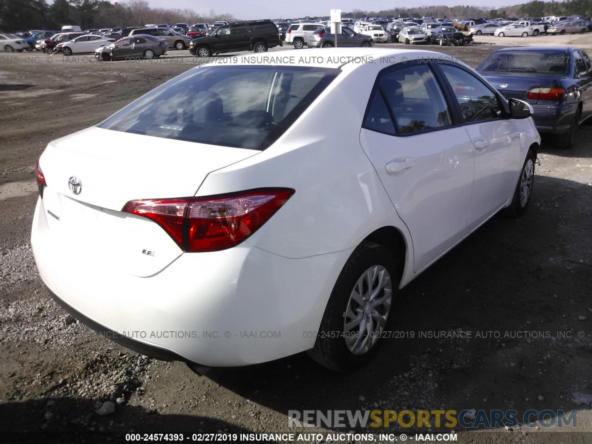 4 Photograph of a damaged car 5YFBURHE2KP900067 TOYOTA COROLLA 2019