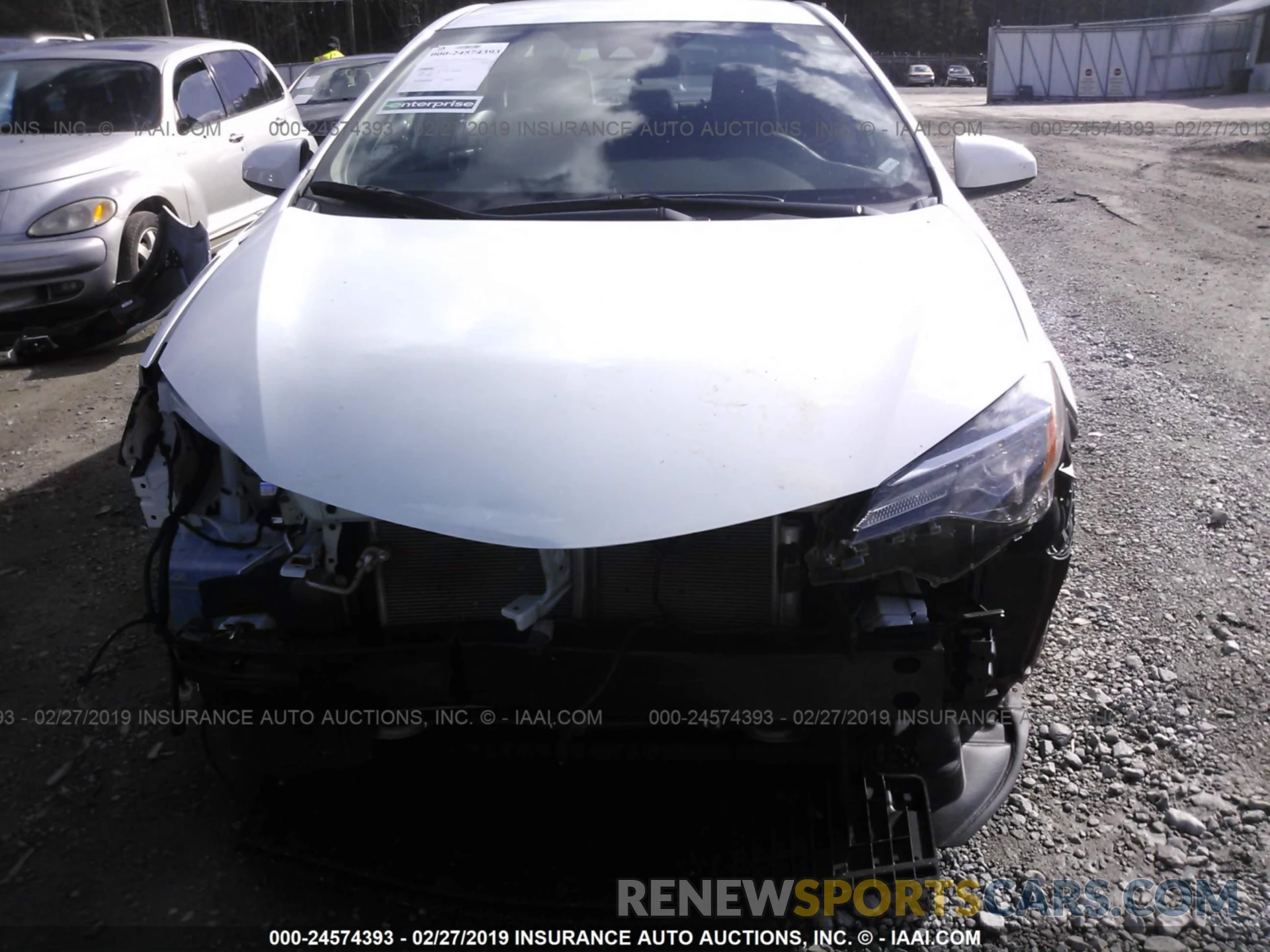 6 Photograph of a damaged car 5YFBURHE2KP900067 TOYOTA COROLLA 2019