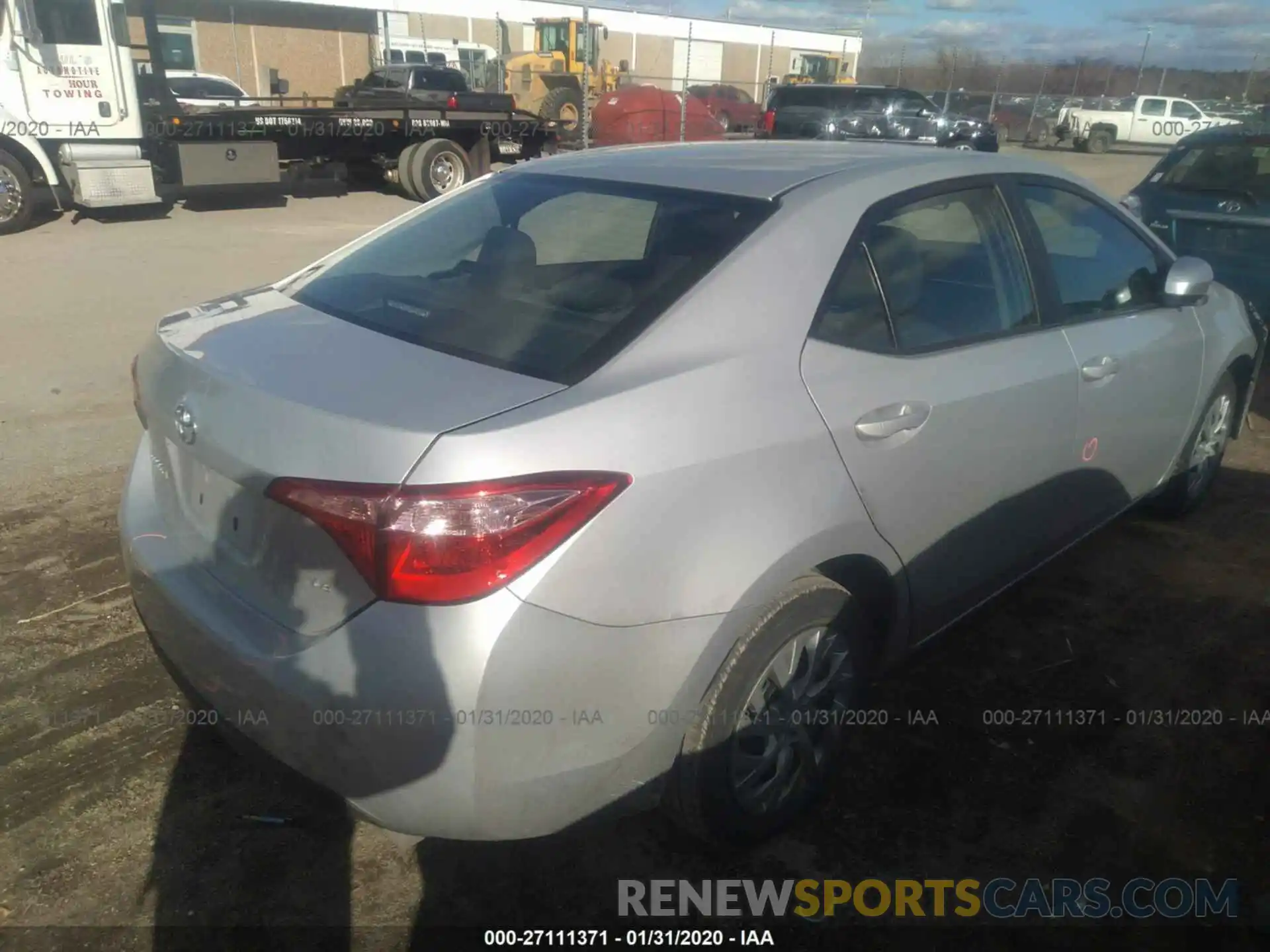 4 Photograph of a damaged car 5YFBURHE2KP900571 TOYOTA COROLLA 2019